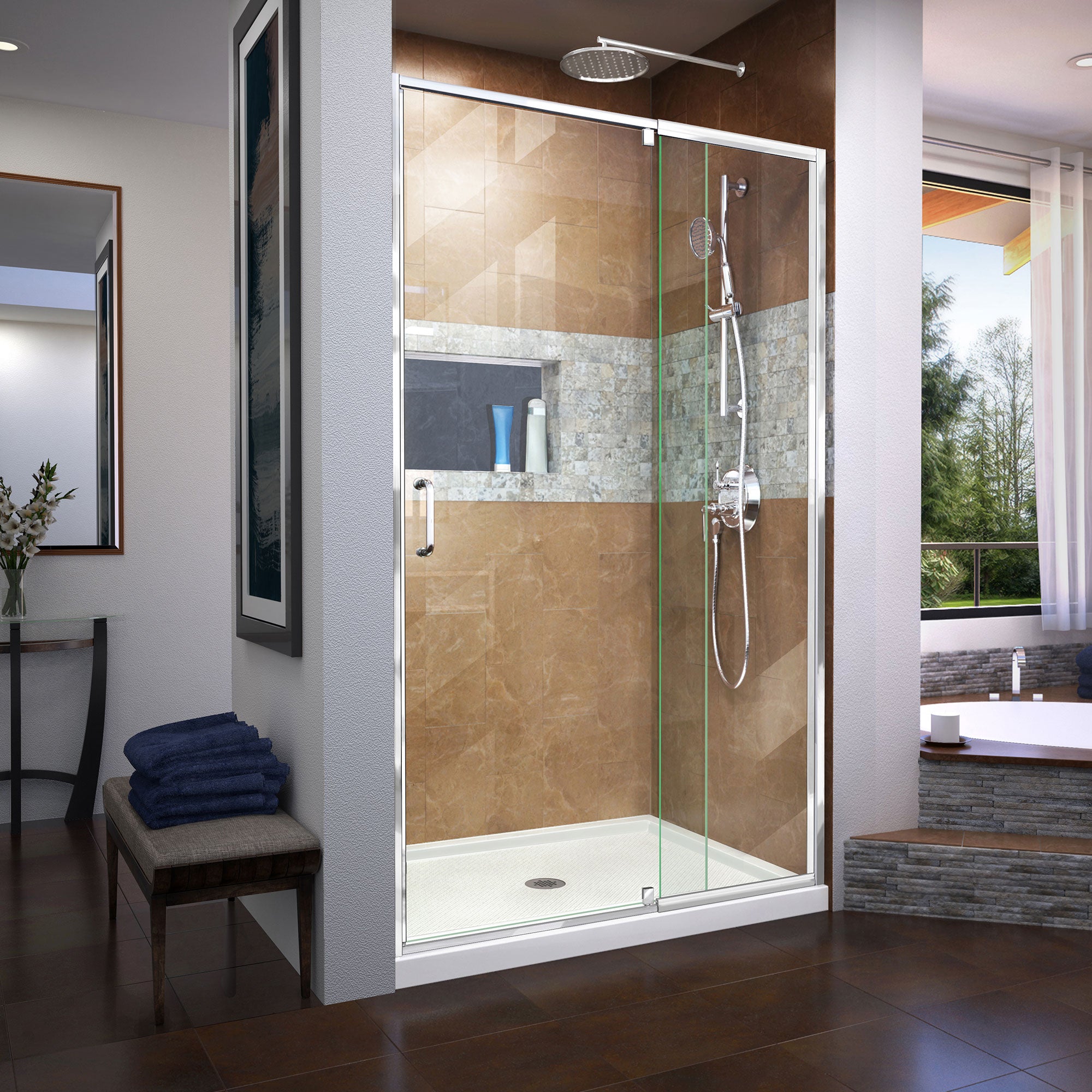DreamLine Flex 44-48" W Shower Door