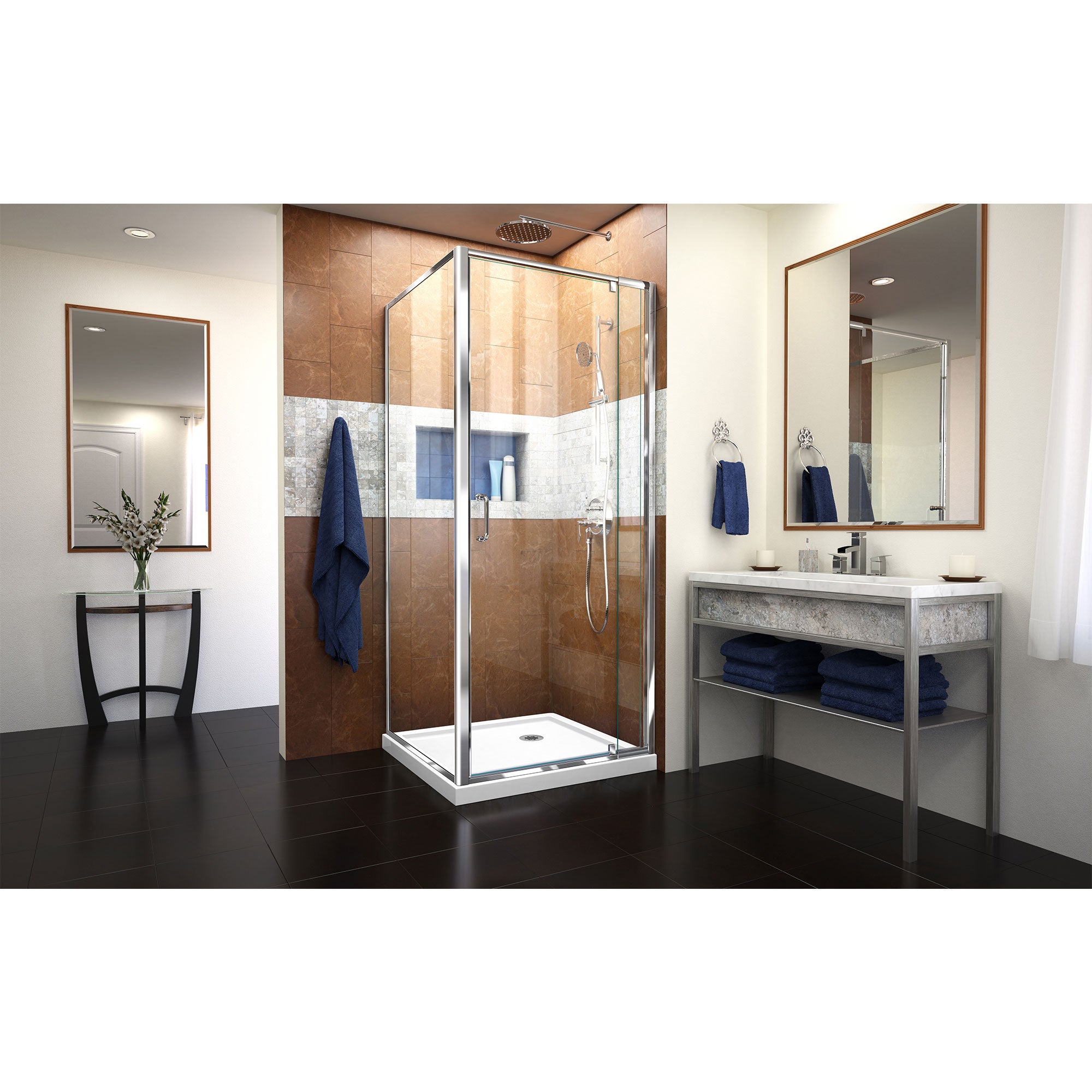 DreamLine Flex 36" W Shower Enclosure Kit