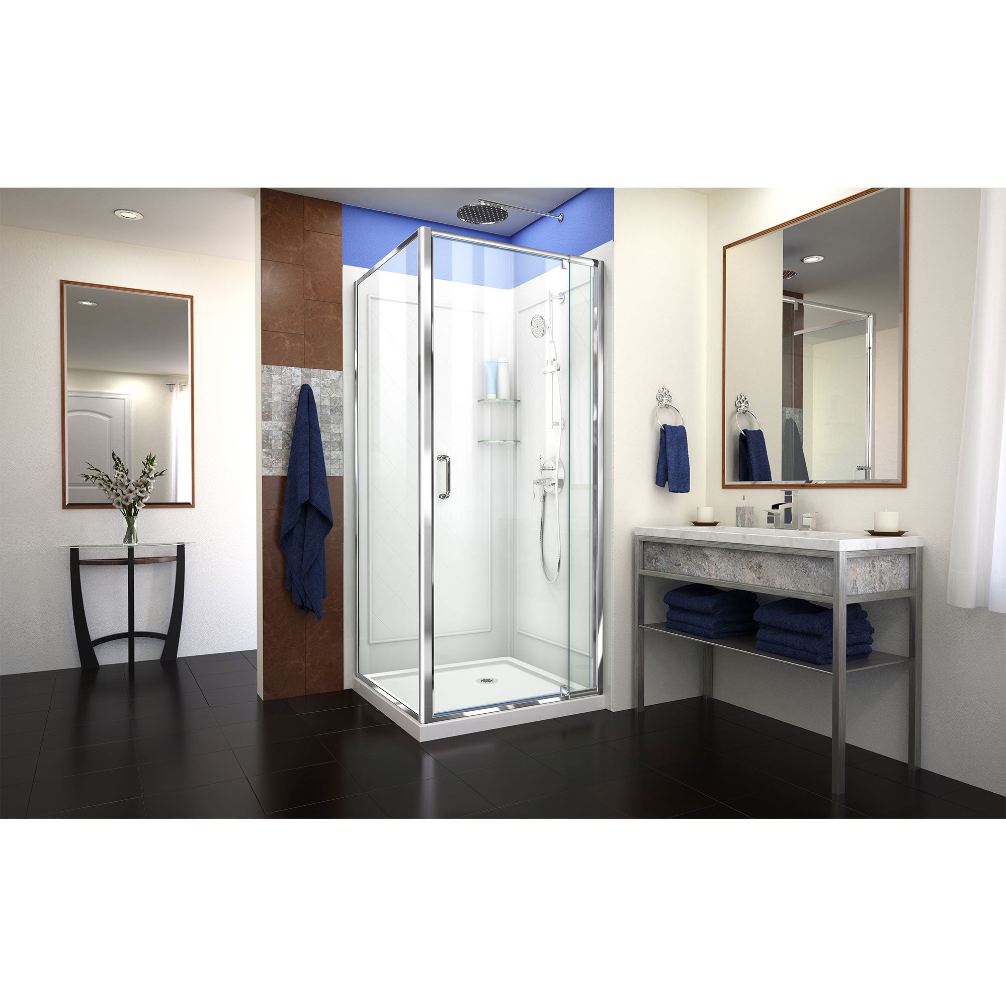 DreamLine Flex 32" W Shower Enclosure Kit