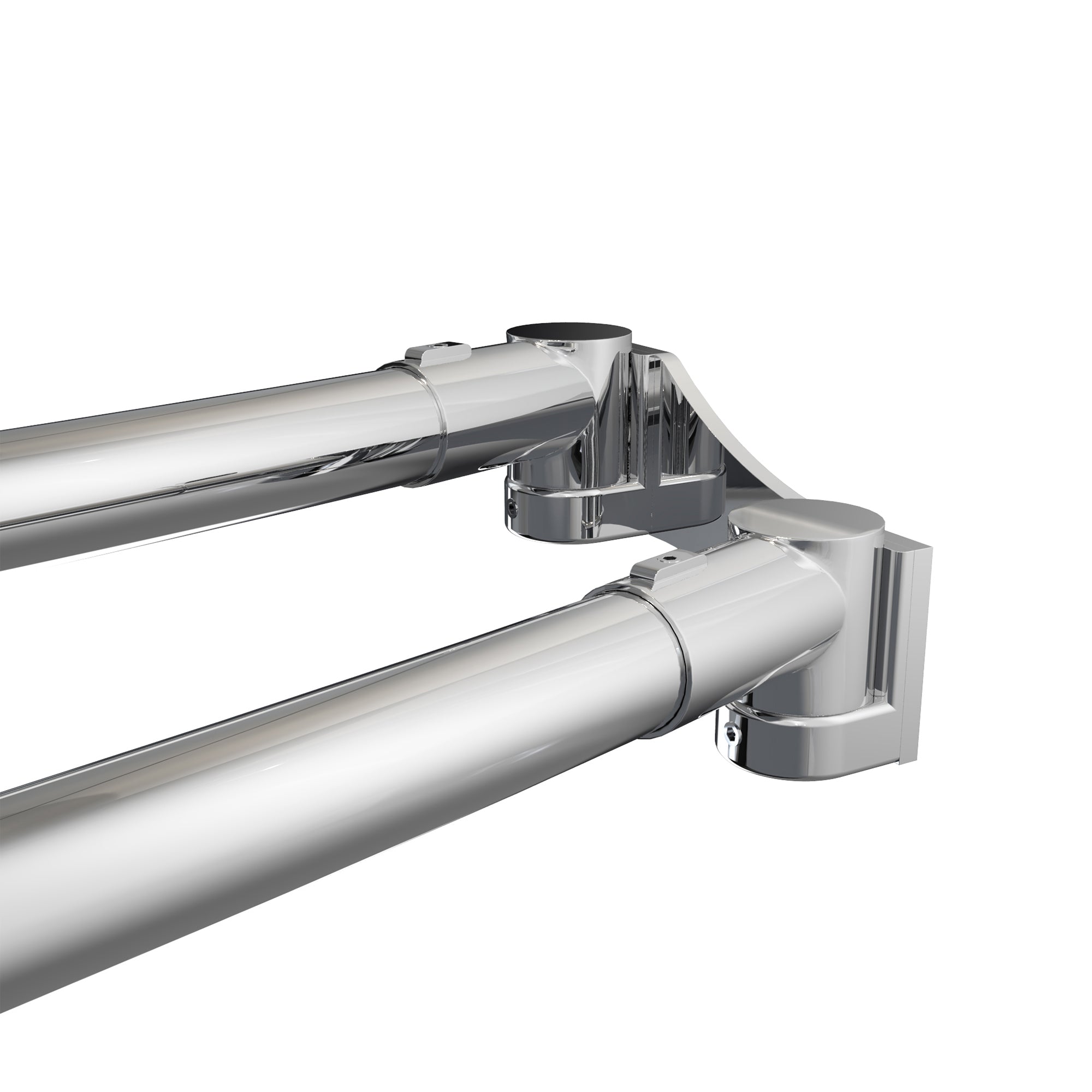 Flex 2-15/16" x. 60" Curved Shower Rod