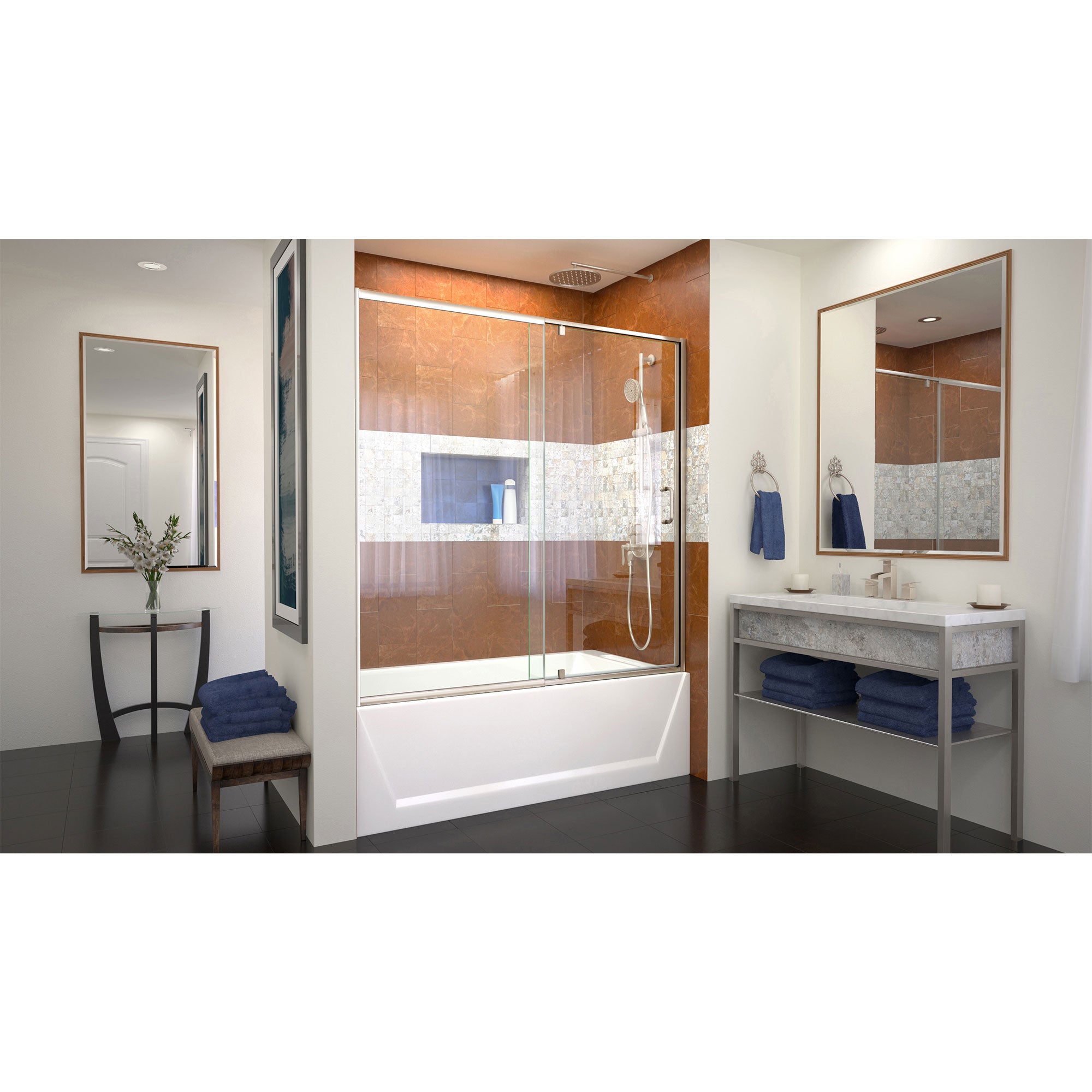 DreamLine Flex 56-60" W Shower Door