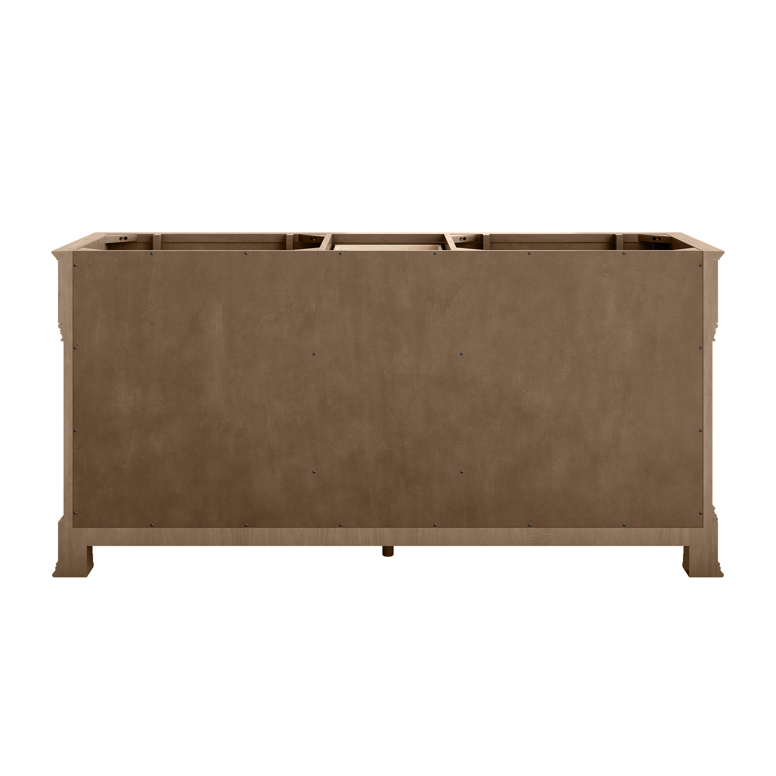 James Martin Brookfield 72" Double Vanity in Pecan with 3cm Countertop