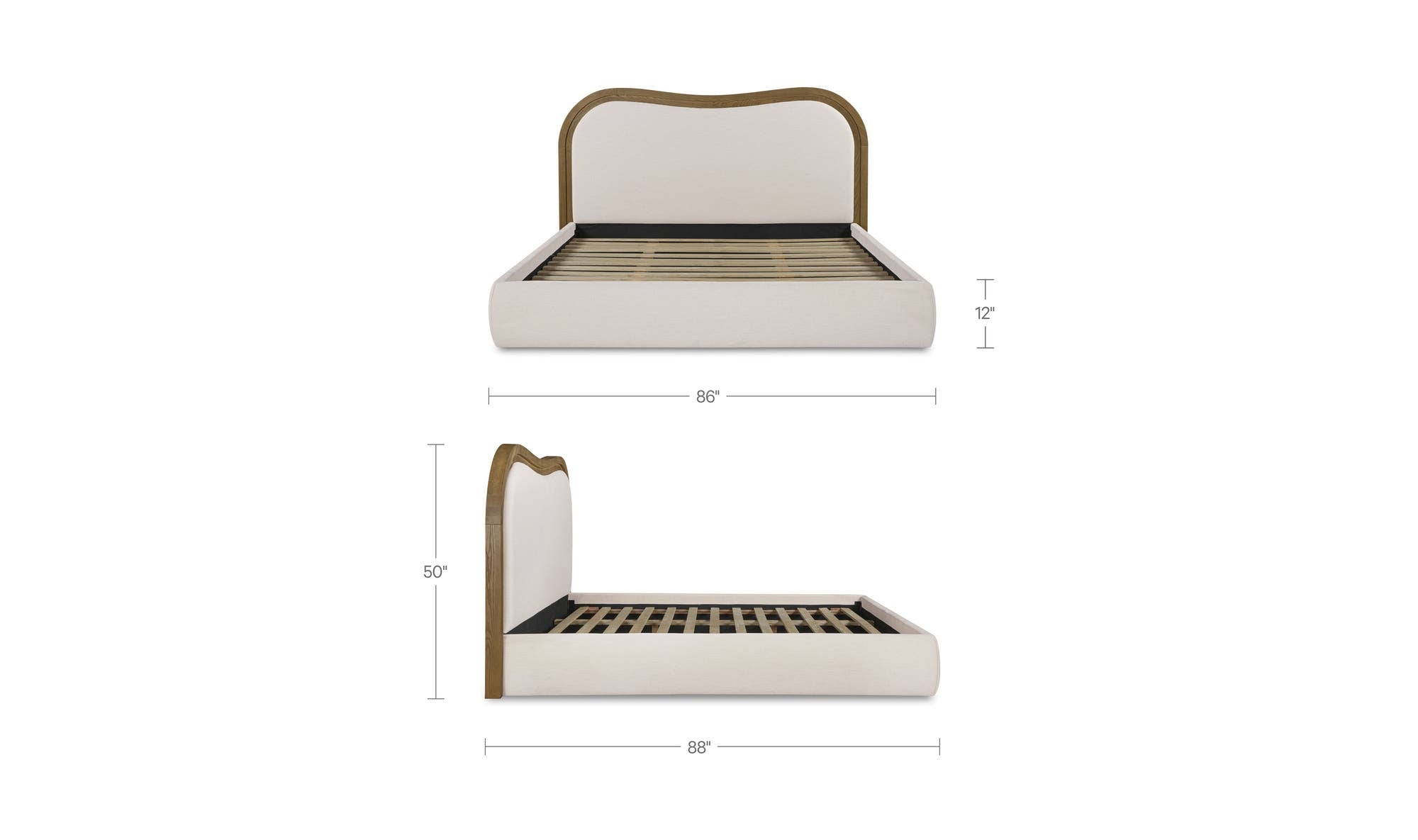 Moes Camilla King Bed FO-1038