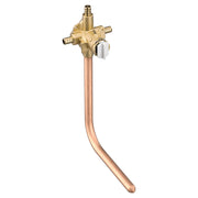 M-Pact Includes bulk pack Posi-Temp(R) 1/2" crimp ring PEX connection pressure balancing