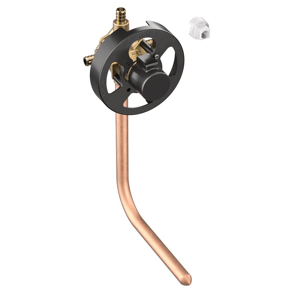 M-Pact Includes bulk pack Posi-Temp(R) 1/2" crimp ring PEX connection pressure balancing