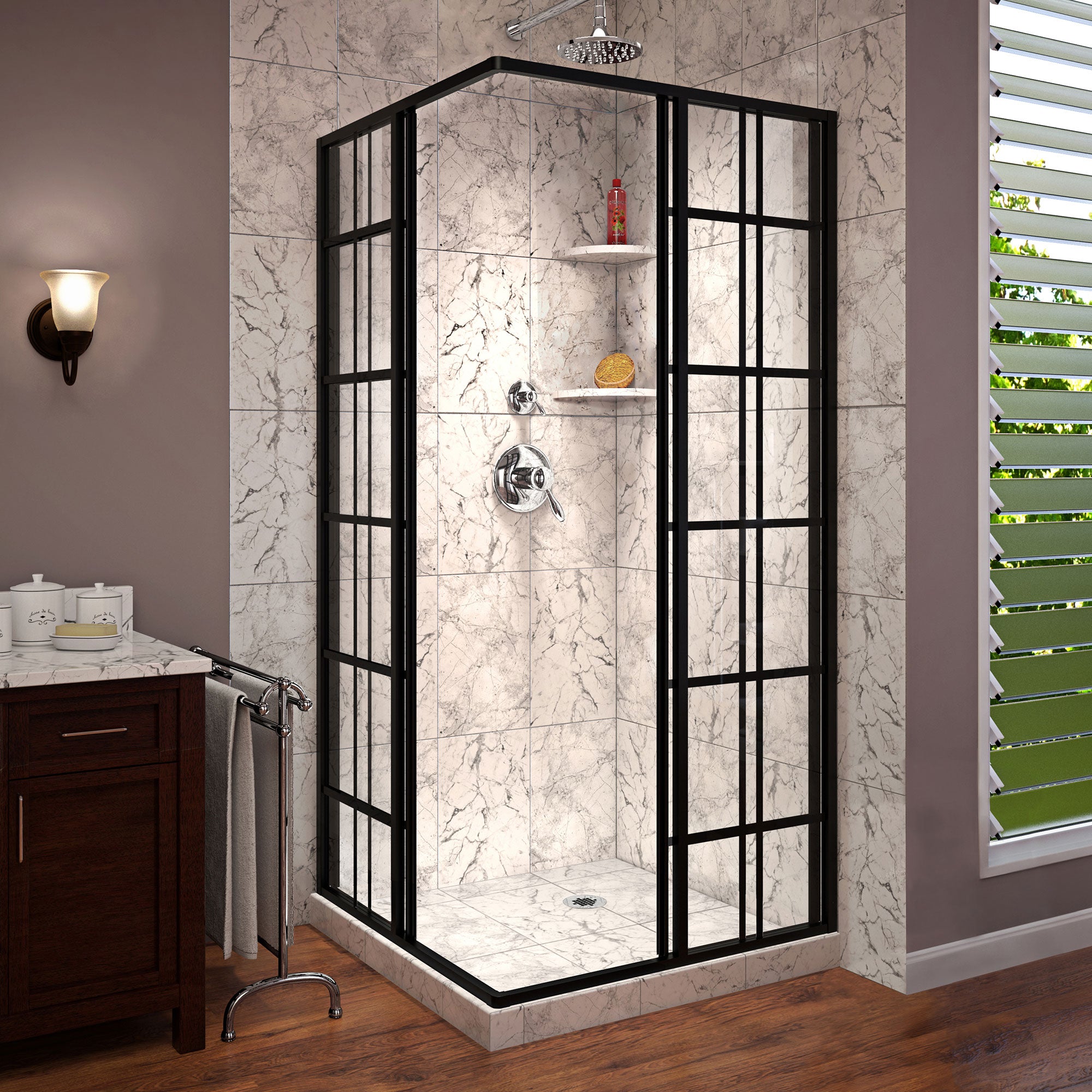 DreamLine French Corner 34.5" W Shower Enclosure