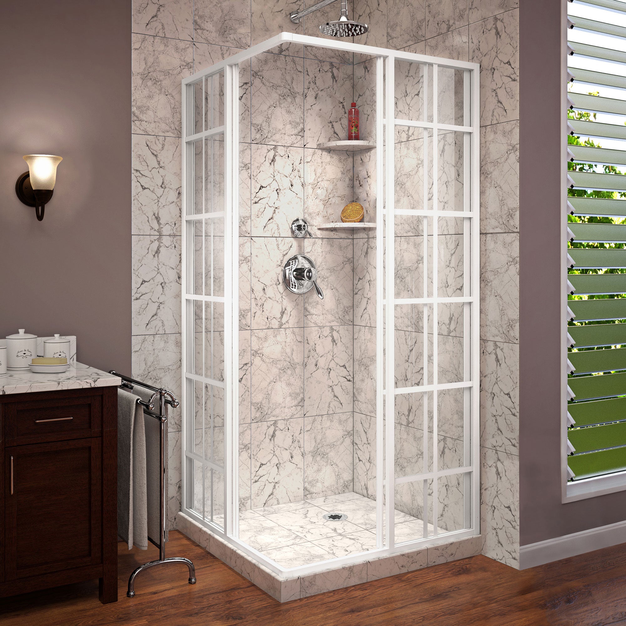 DreamLine French Corner 34.5" W Shower Enclosure