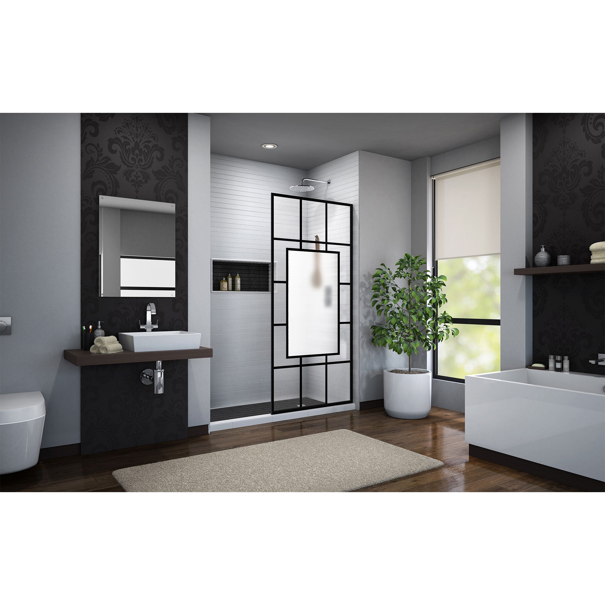 DreamLine French Linea 34" W Shower Door