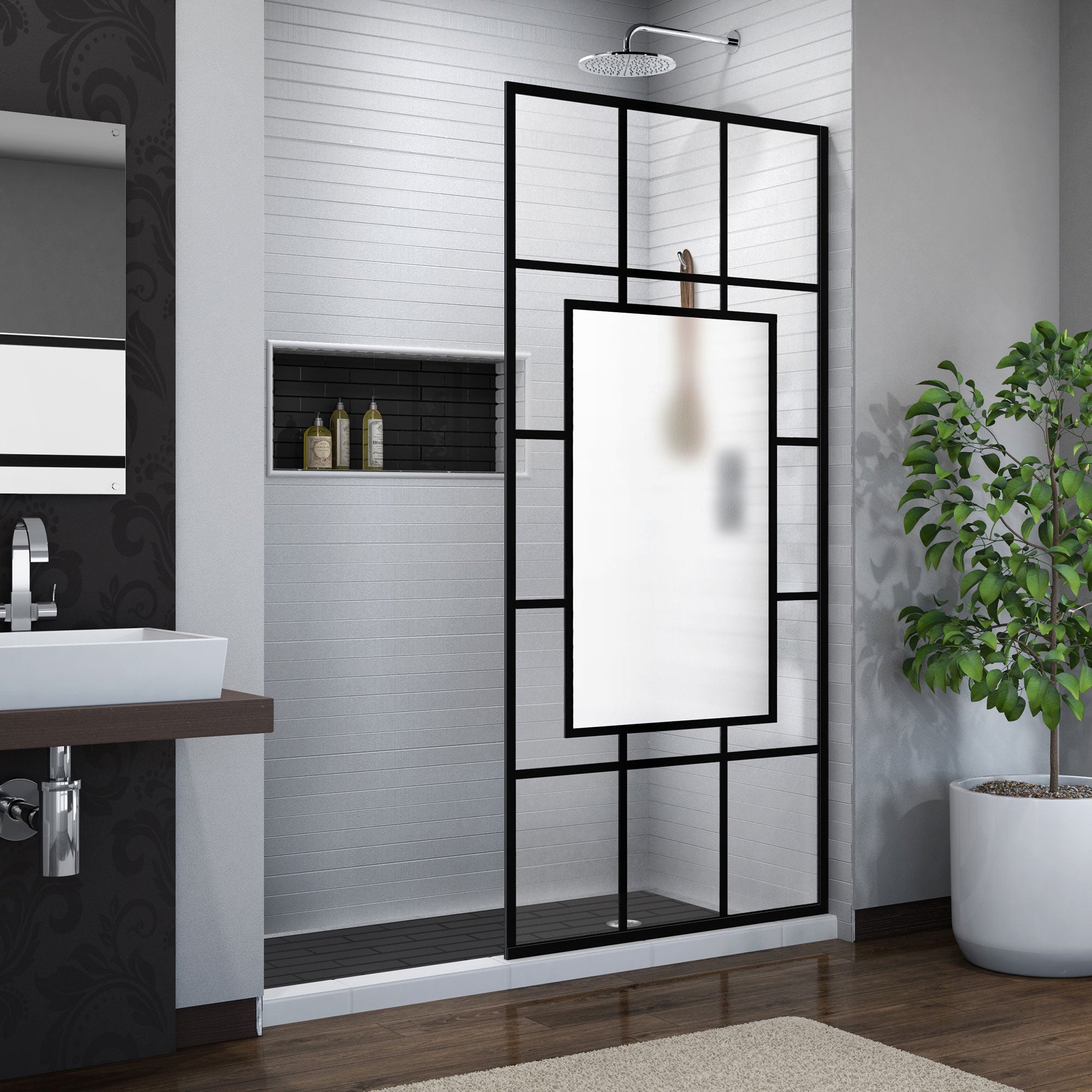 DreamLine French Linea 34" W Shower Door