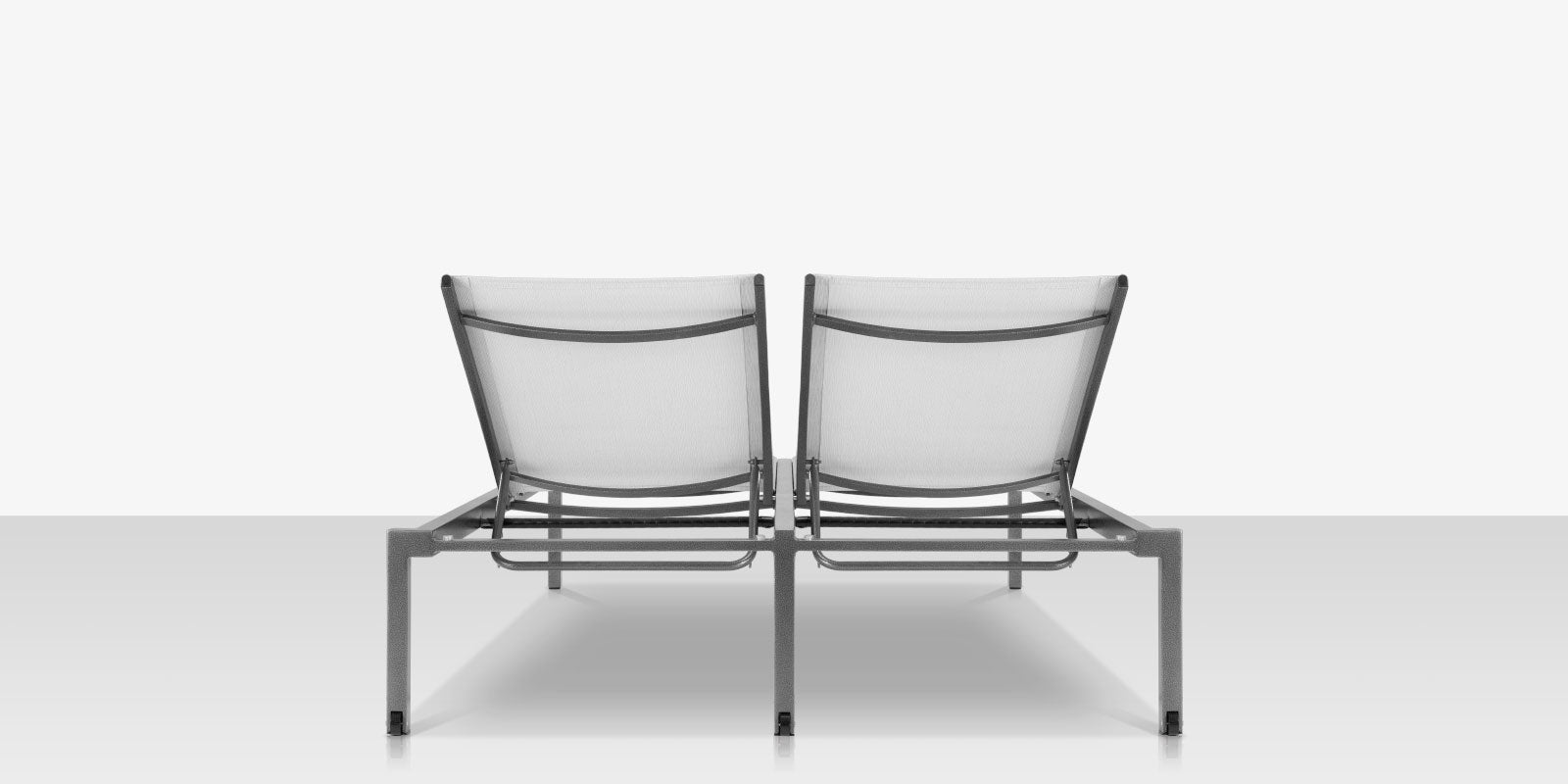 Fusion Double Armless Chaise