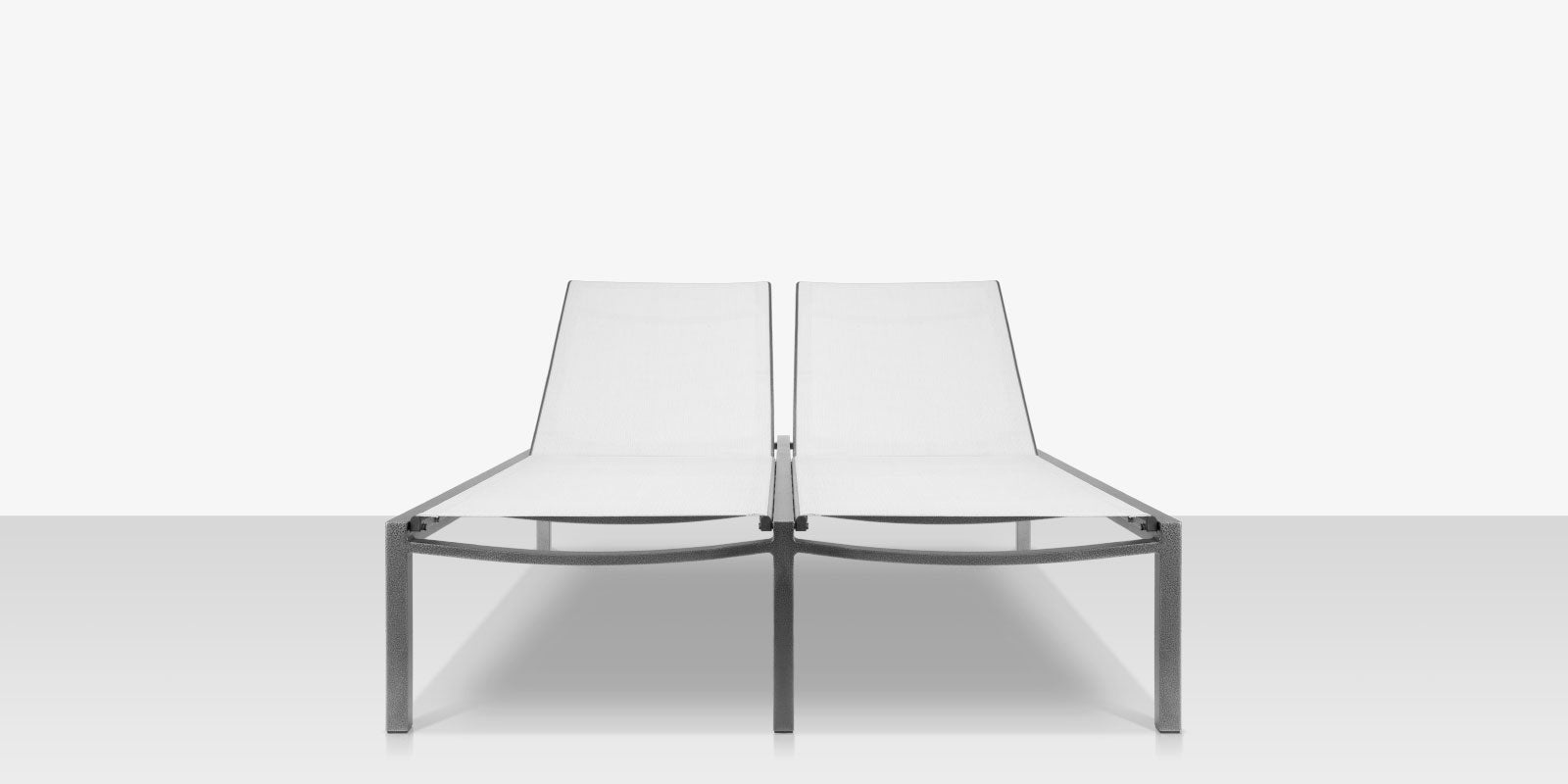 Fusion Double Armless Chaise