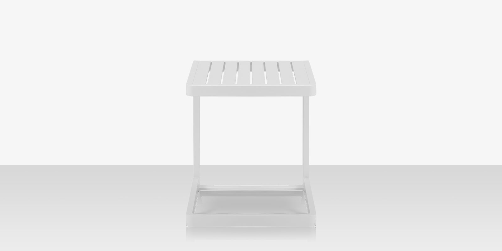 Fusion Side Table Tex White