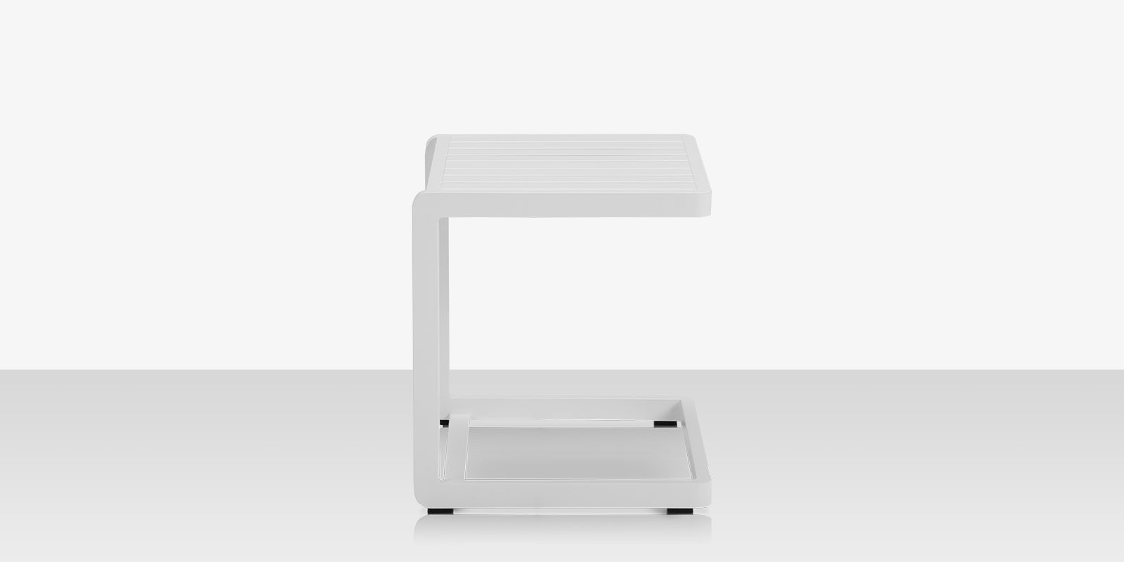 Fusion Side Table Tex White