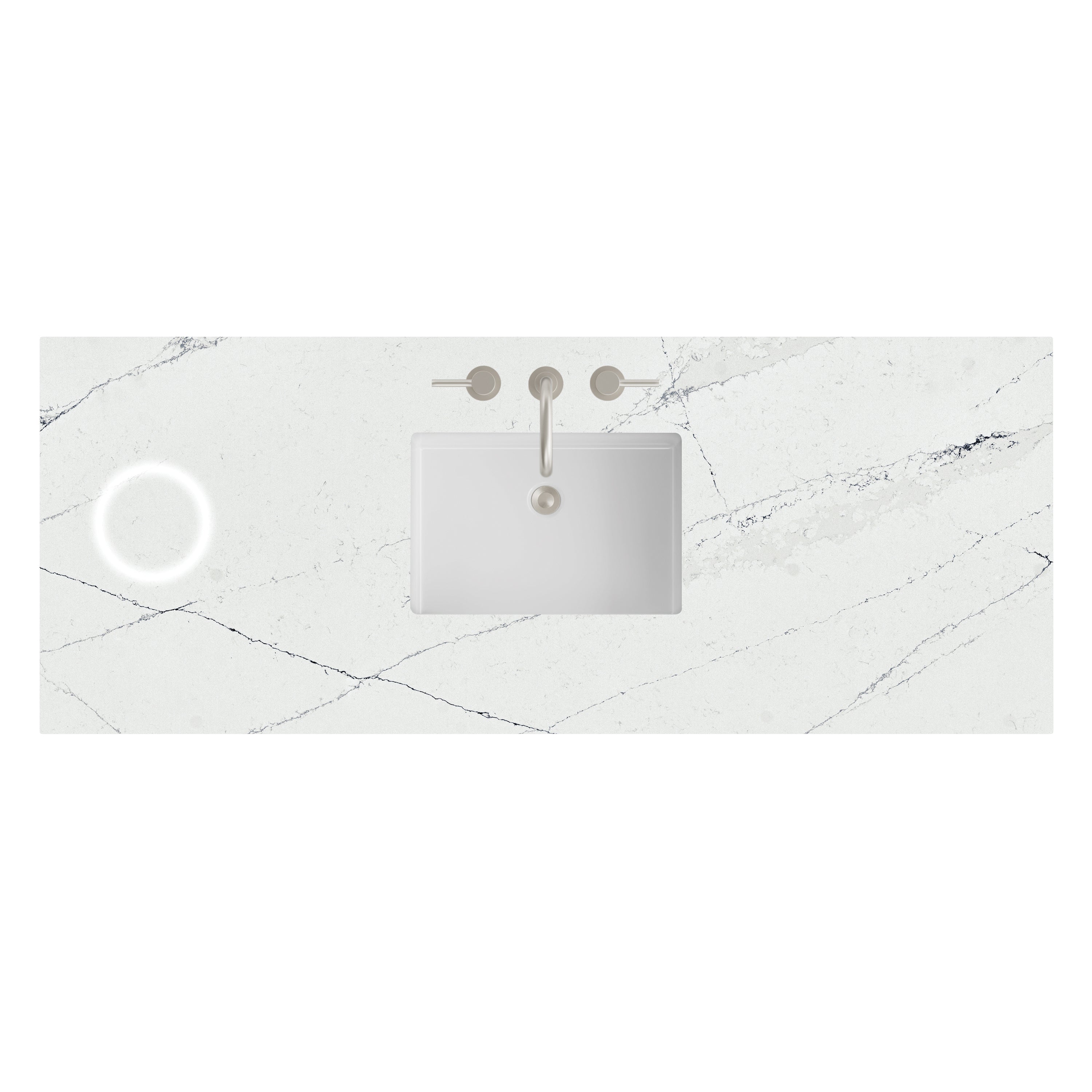 James Martin 60" Single Top with Sink & FreePower Wireless Charger, 3cm