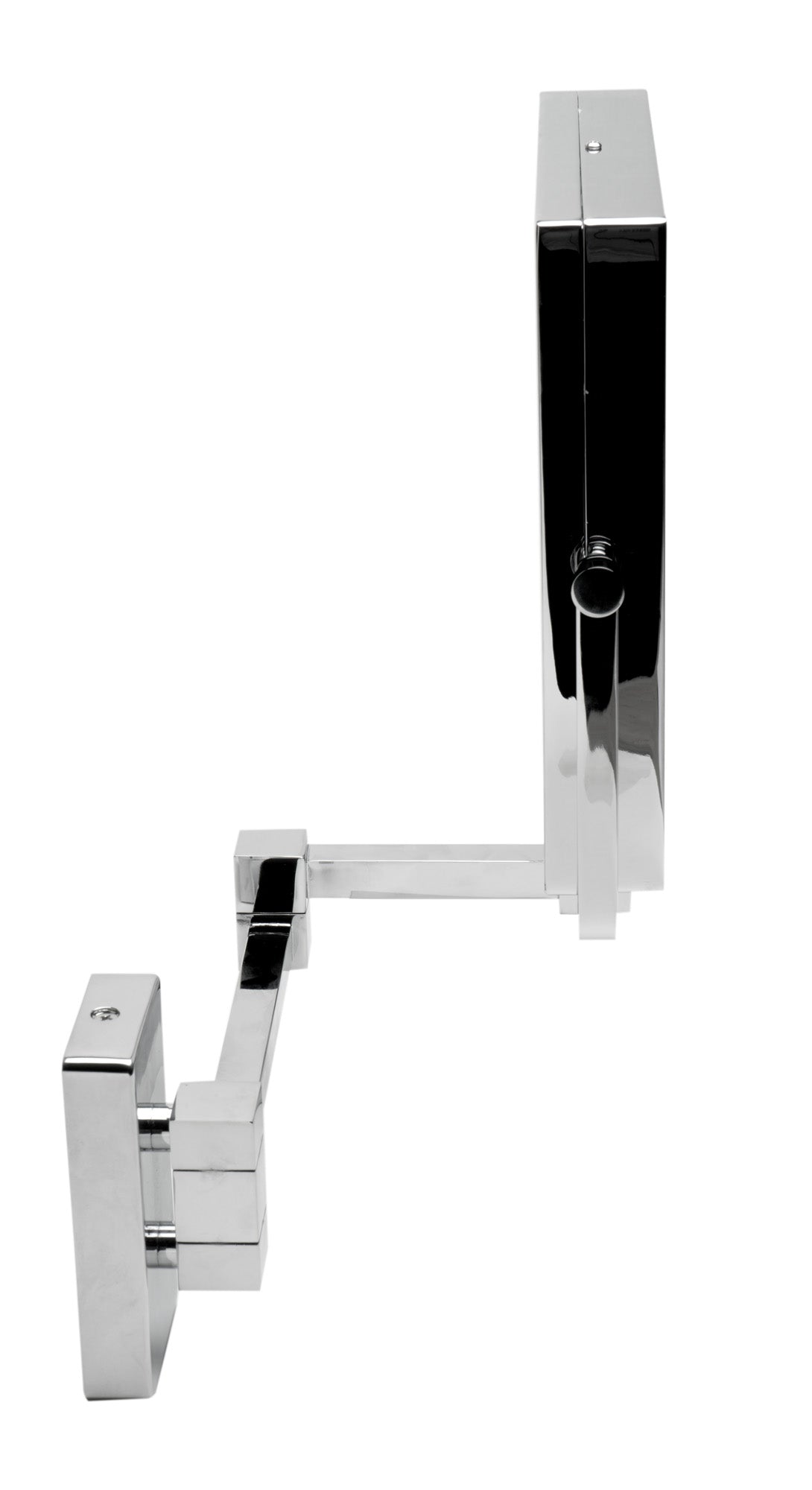 ALFI brand ABM8WS 8"  Square Wall Mounted 5x Magnify Cosmetic Mirror