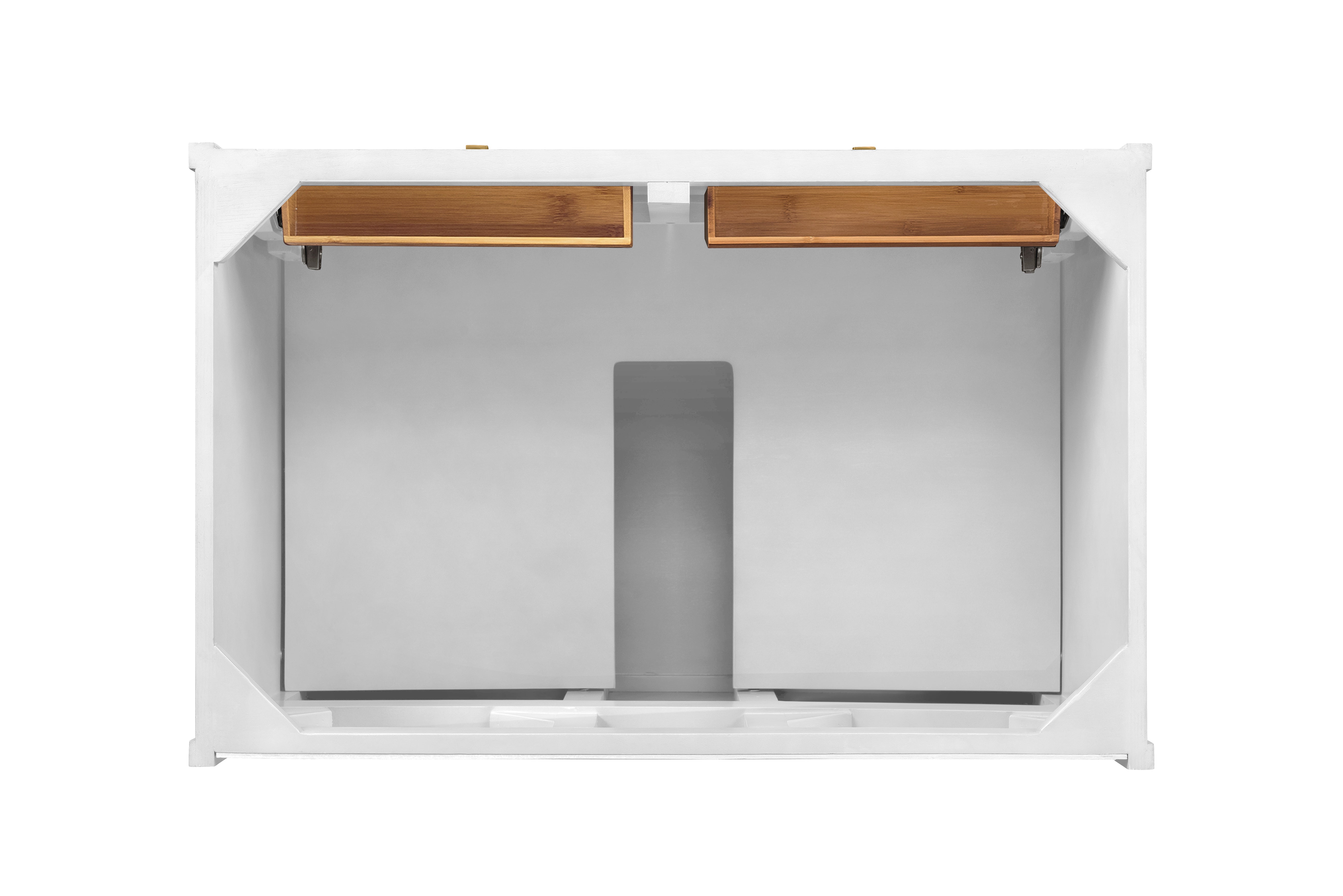 James Martin Chicago 36" Single Vanity in Glossy White with 3cm Countertop