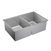 Prep 31" Stainless Steel Undermount Double Bowl Sink