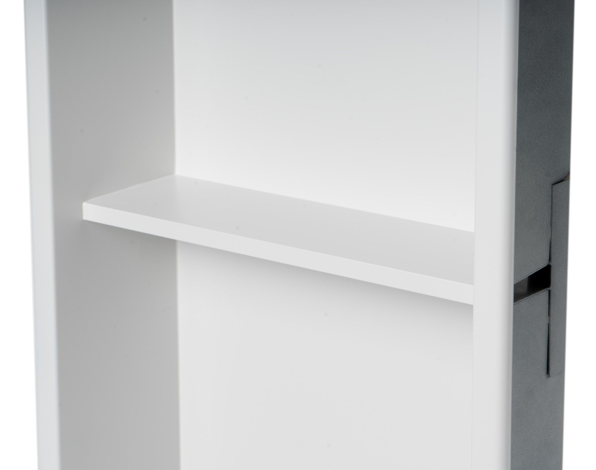 ALFI brand ABNC1224 12 x 24  Vertical Double Shelf Bath Shower Niche