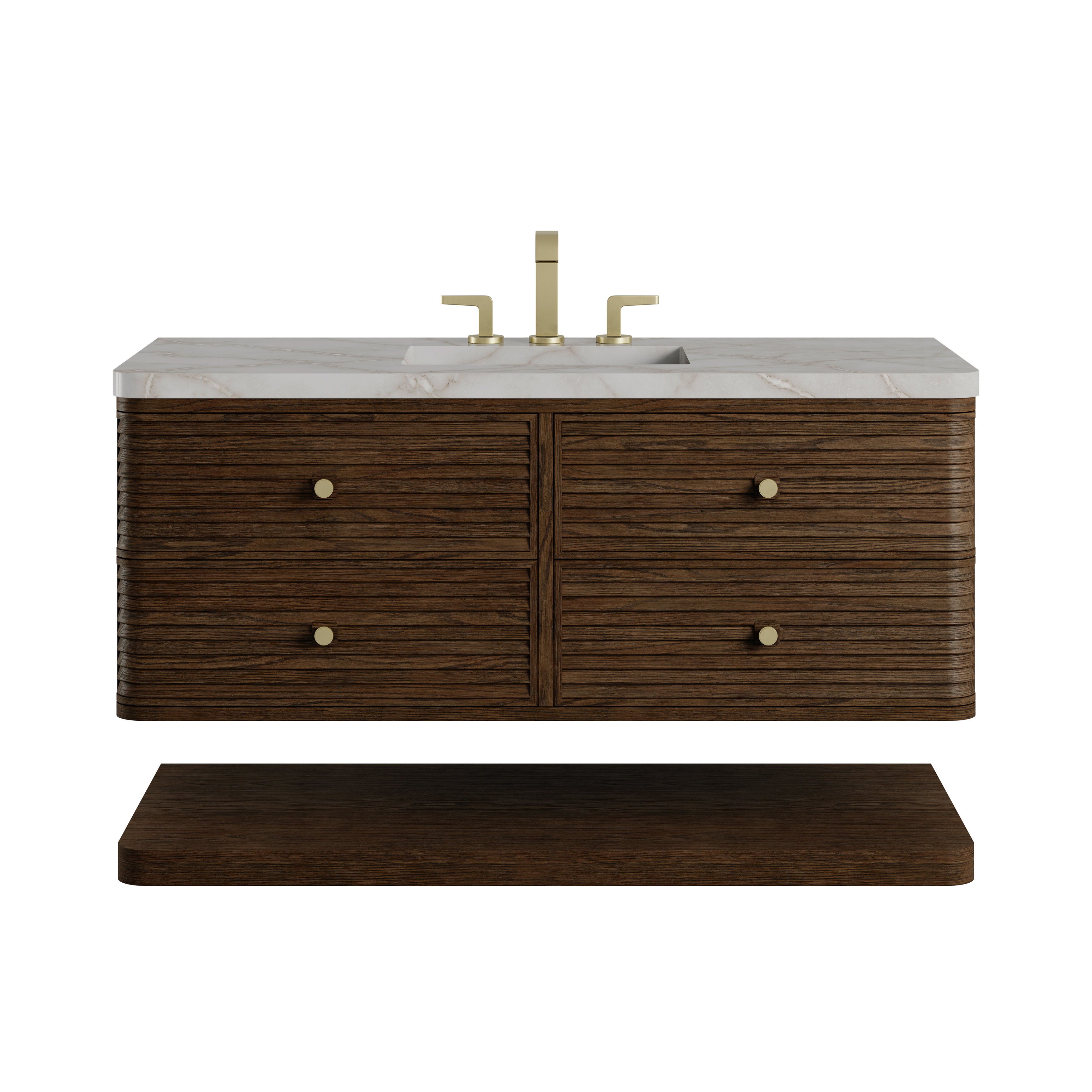 James Martin Allamari 48" Single Vanity in Sable with 3cm Countertop