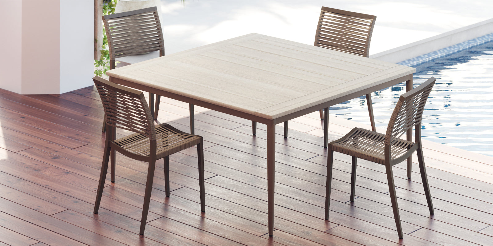 Danish Dining Table Small (Square)