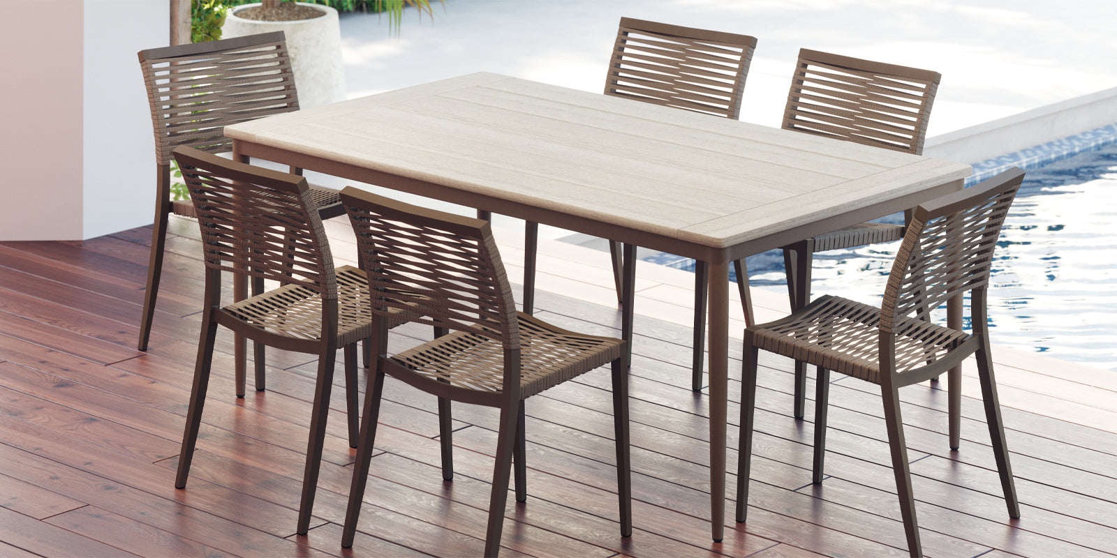Danish Dining Table Small (Rectangular)