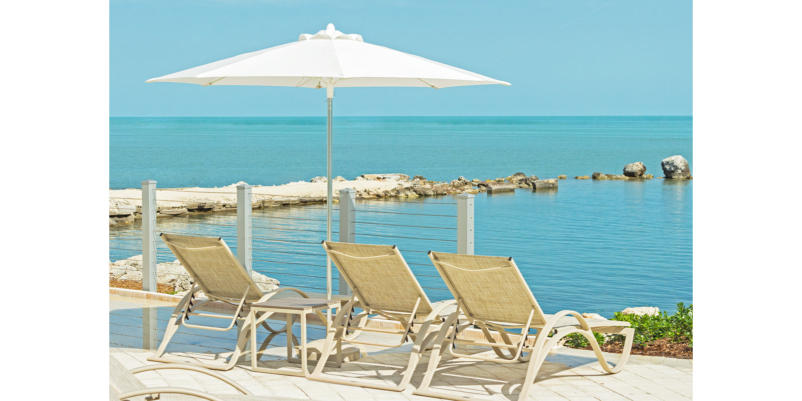 Rio Round Single Vented Umbrella