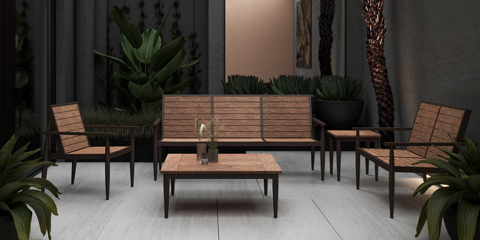 Danish Loveseat