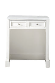 James Martin De Soto 30" Countertop Unit in Bright White with 3cm Countertop