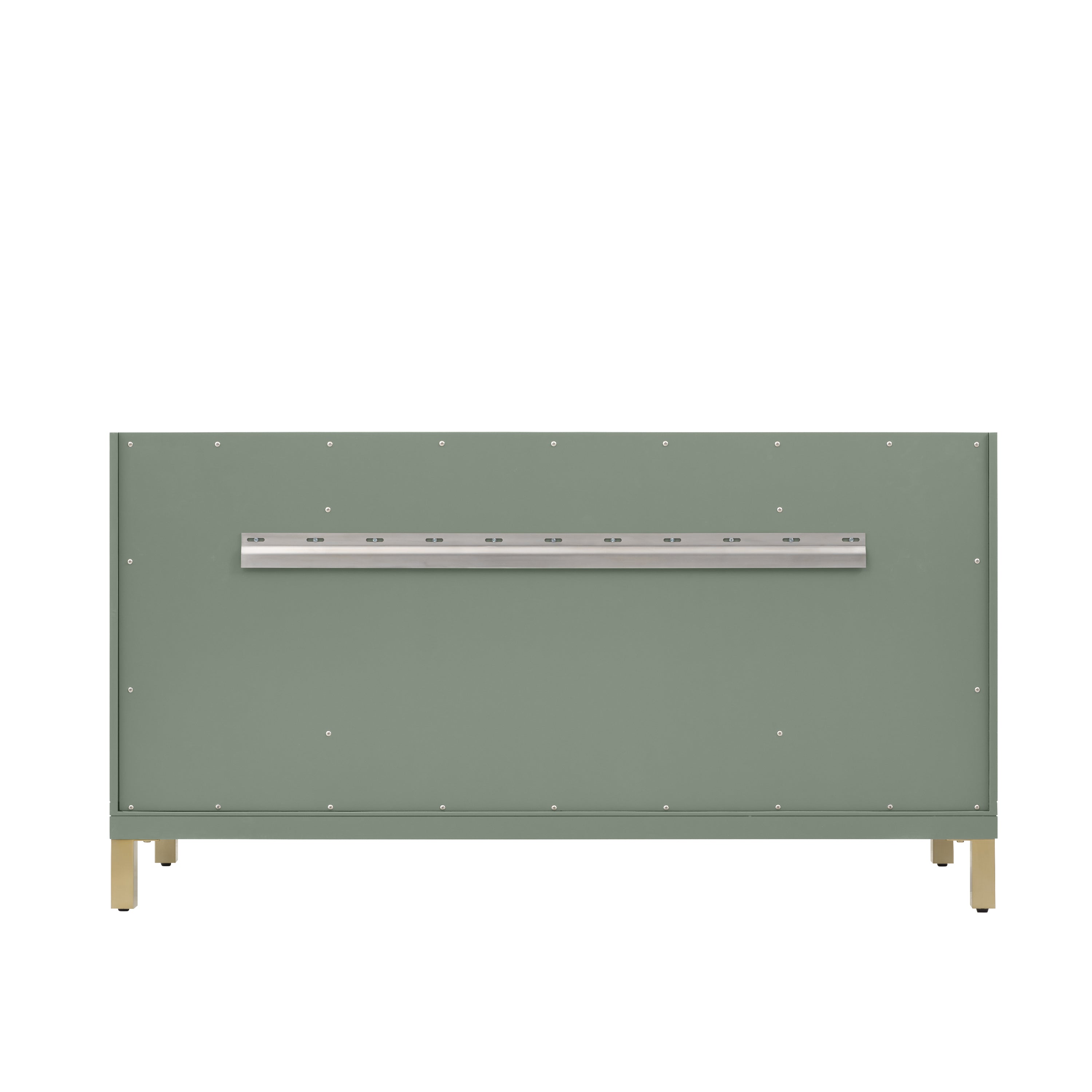 James Martin Chicago 60" Single Vanity in Smokey Celadon with 3cm Countertop