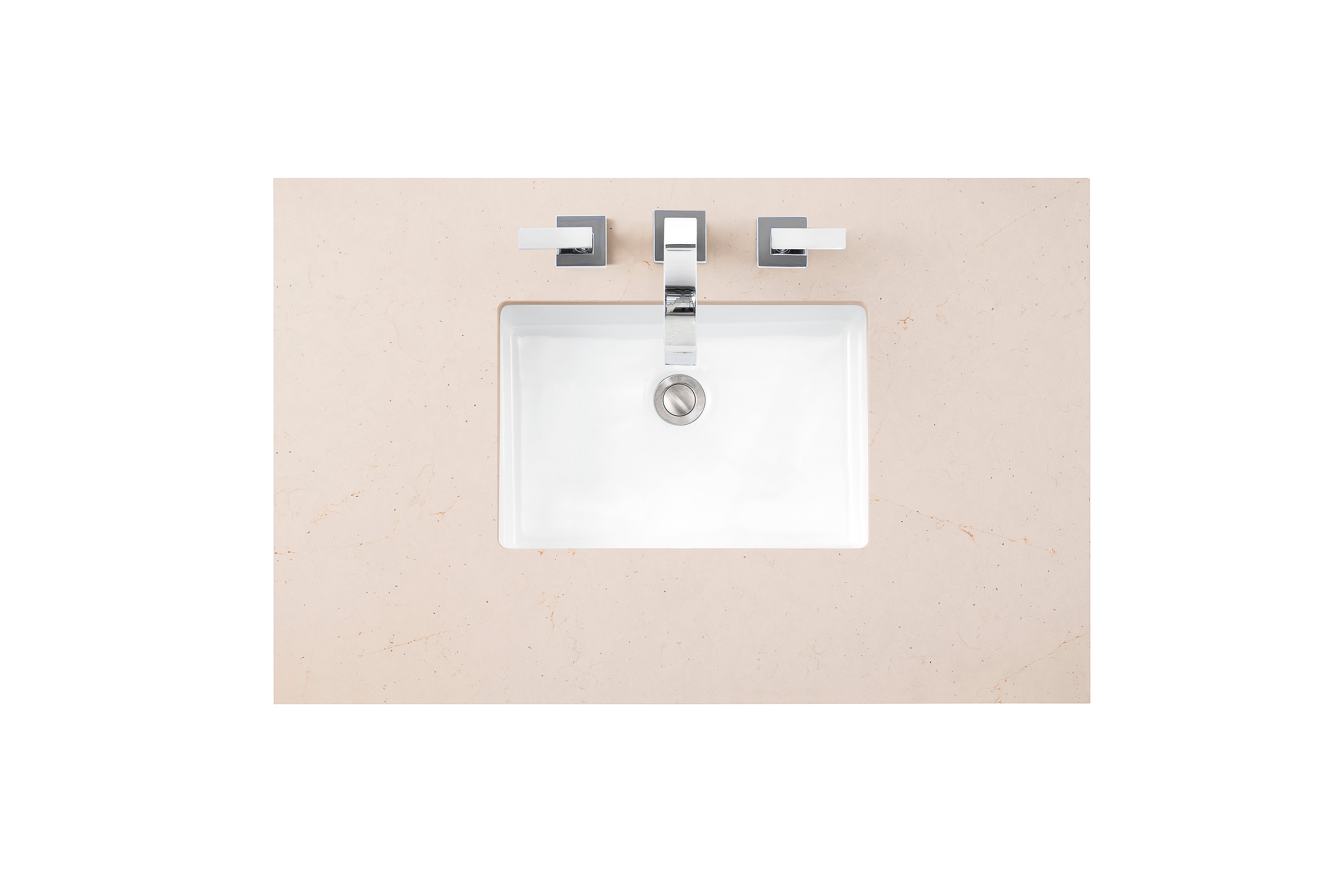 James Martin Brittany 36" Single Vanity in Victory Bleu with 3cm Countertop