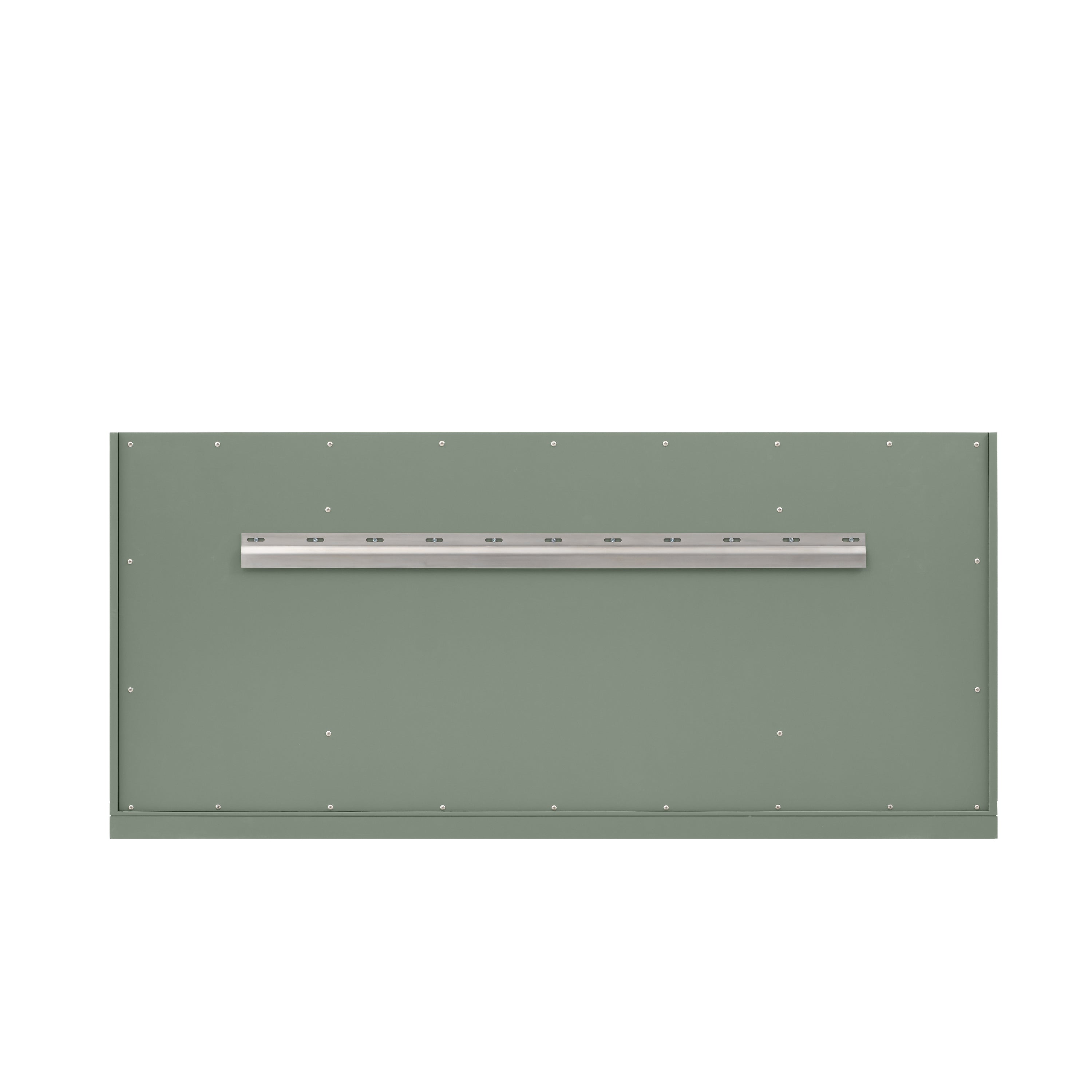 James Martin Chicago 60" Single Vanity in Smokey Celadon with 3cm Countertop