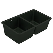 Host 33" Granite Undermount Double Bowl Sink