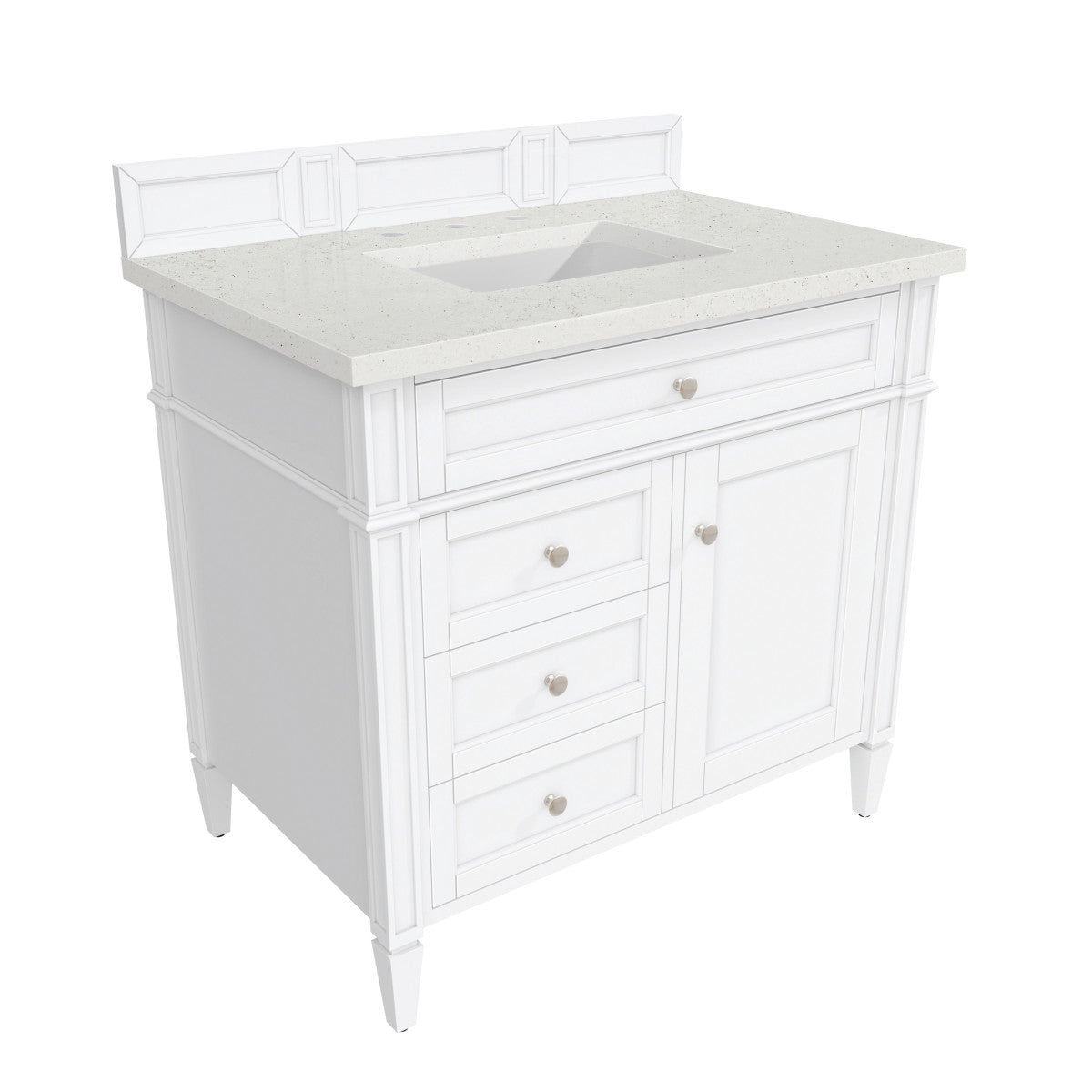 Brittany 36" Single Vanity in Bright White