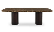 Moes Daphne Dining Table Large Dark Emperador Marble GK-1152