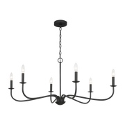 Abells Six Light Chandelier