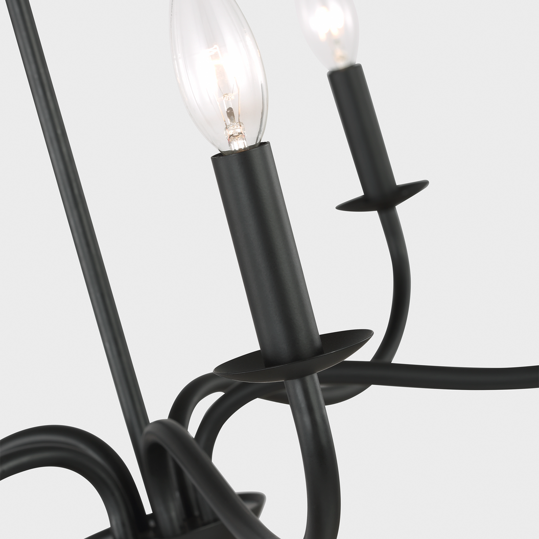 Abells Five Light Chandelier