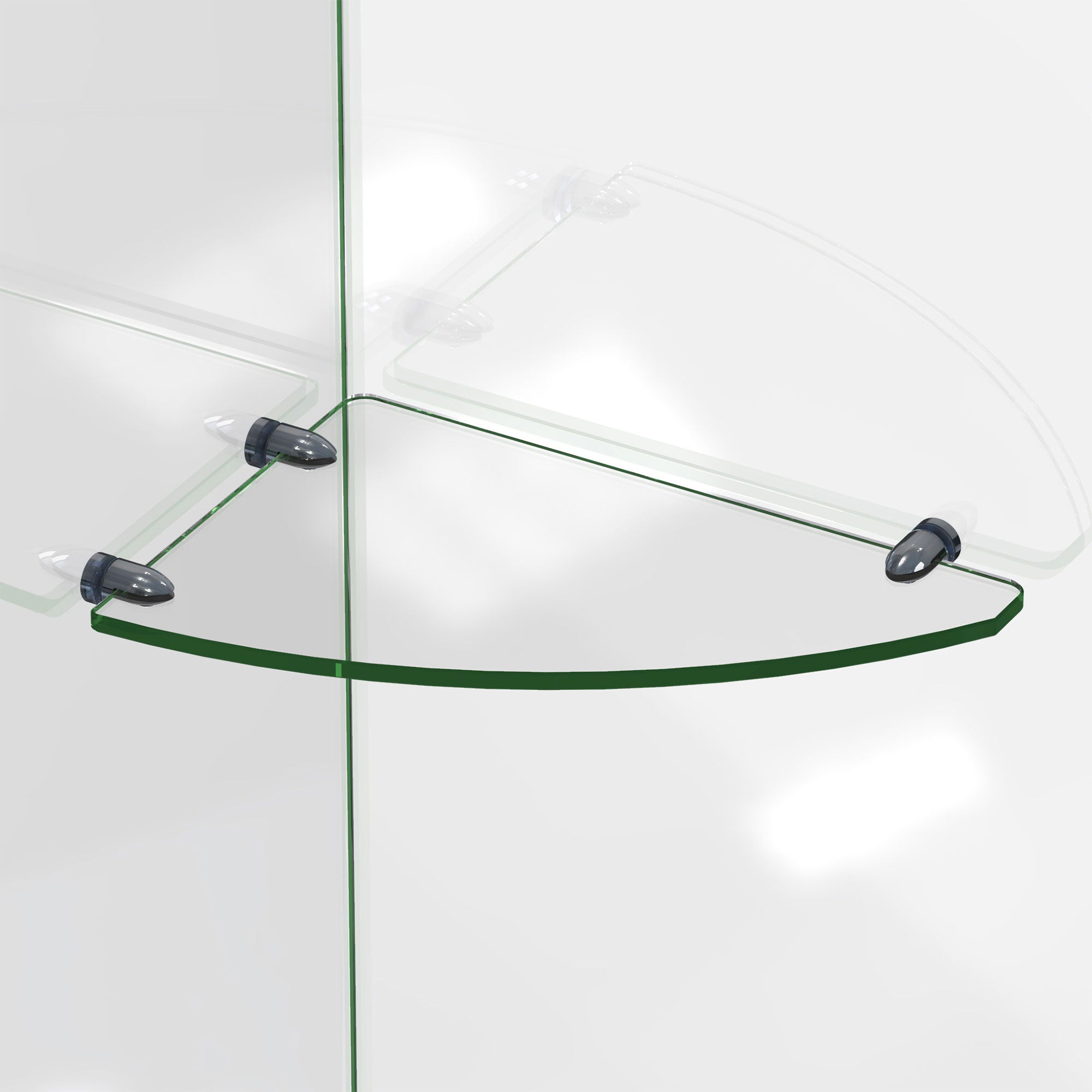 DreamLine 12 in. x 8 in. Glass Shelf