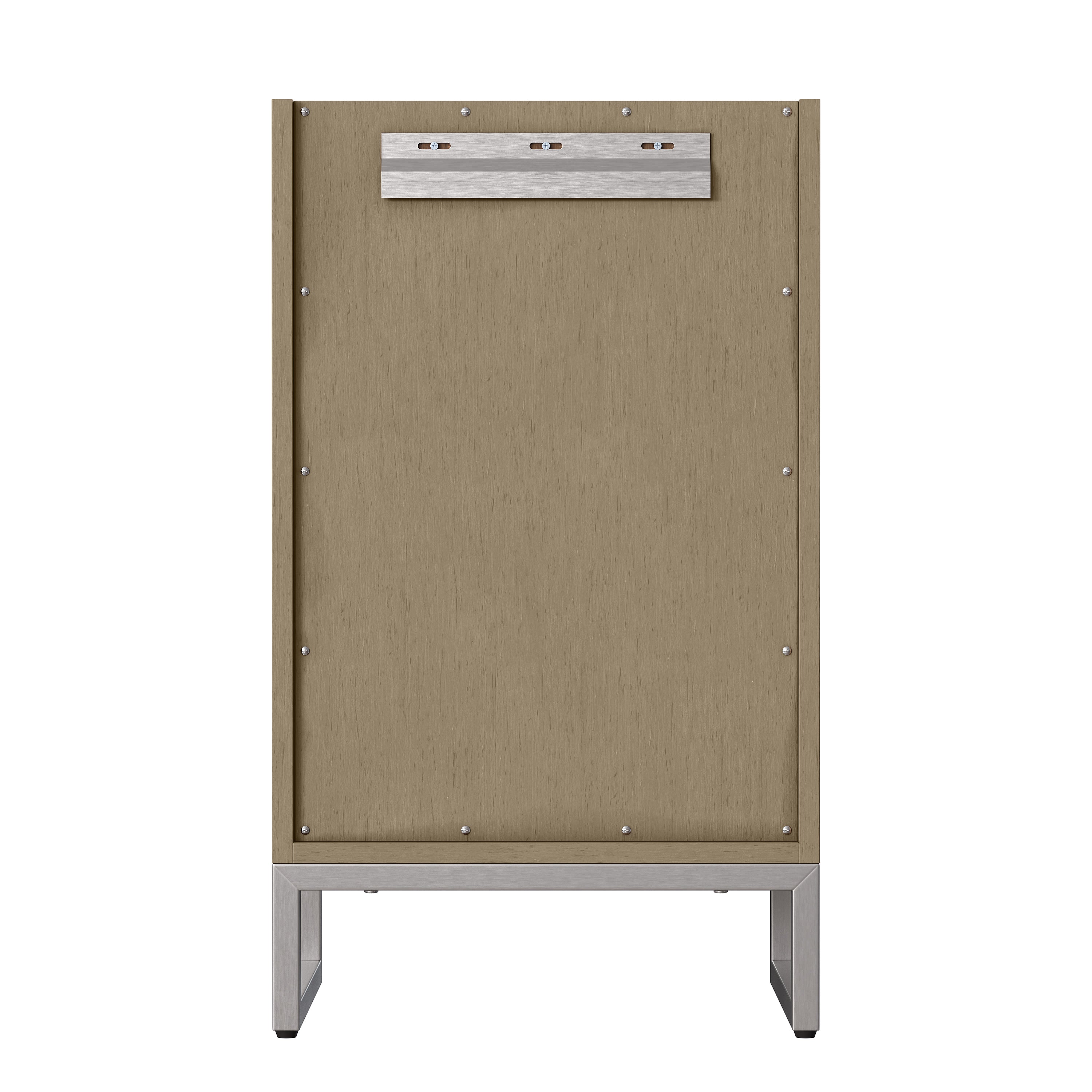 James Martin Chianti 20" Single Vanity in Glossy White with White Glossy Composite Stone Top