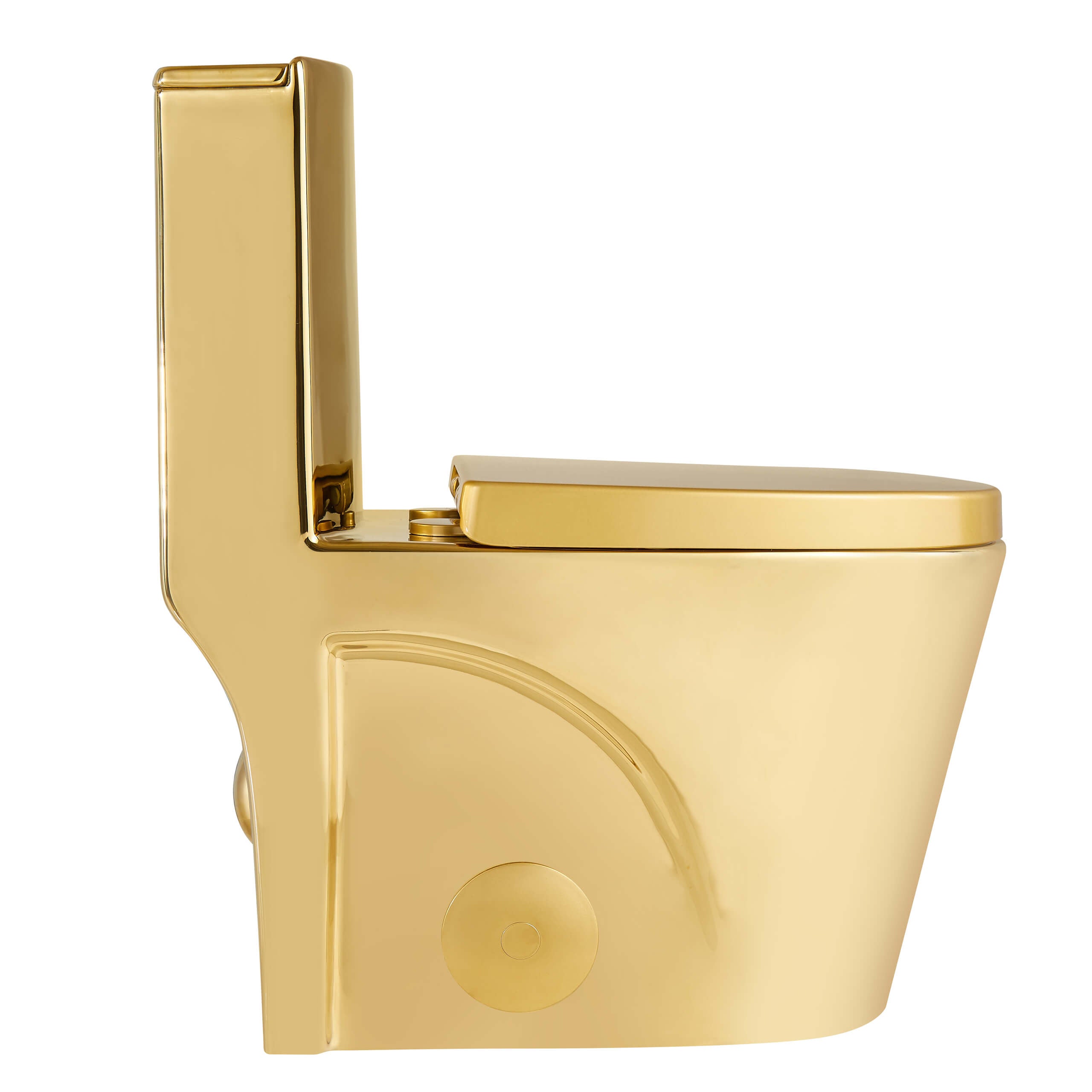 Fine Fixtures MOTB7 Ultraluxe One‑Piece Elongated Toilet – Dual Flush, 12" Rough‑In