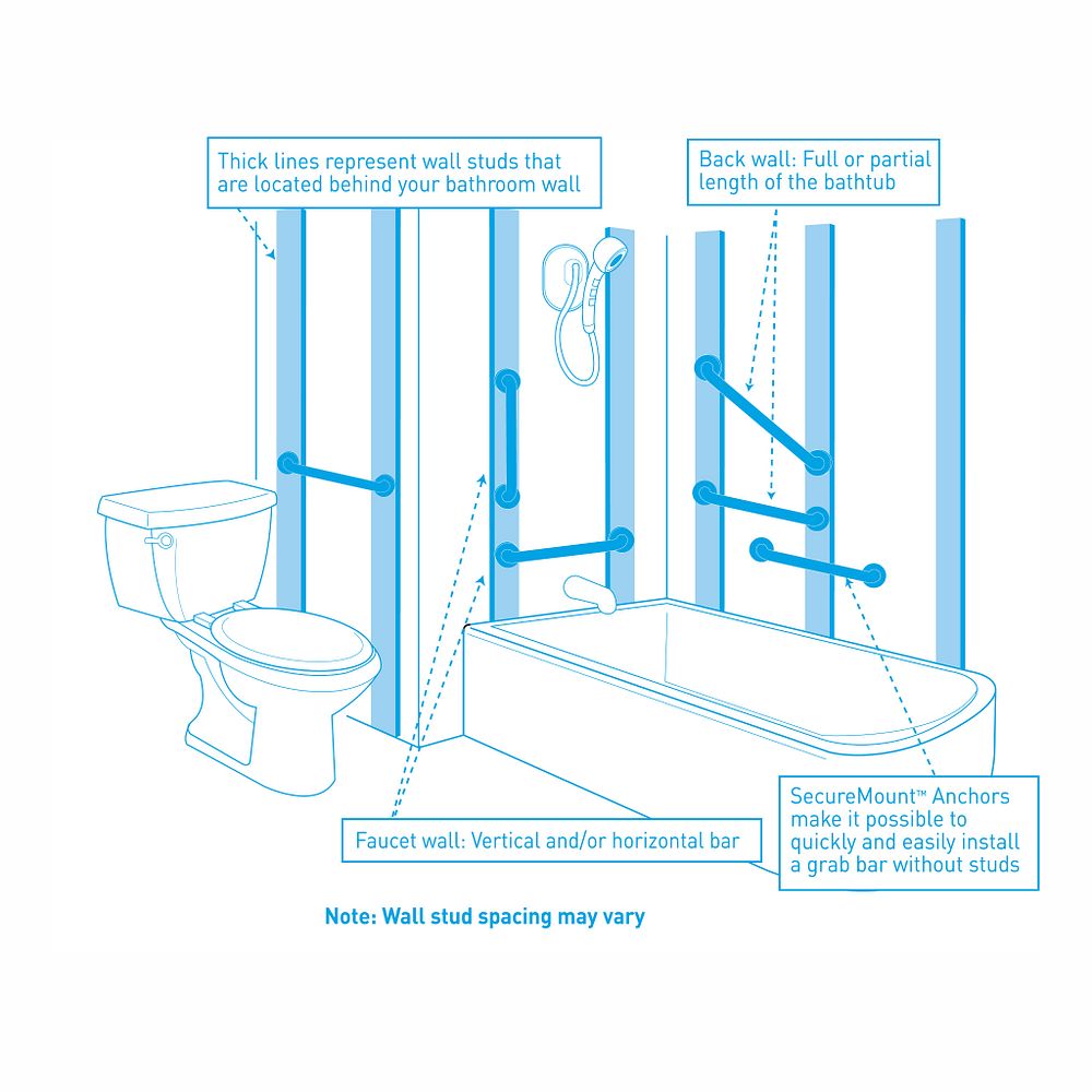 Align 24" Designer Grab Bar