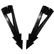 Ground Metal Stakes for 12V Fixtures - Spike Mount with 1/2" NPT Thread- Pack(2)