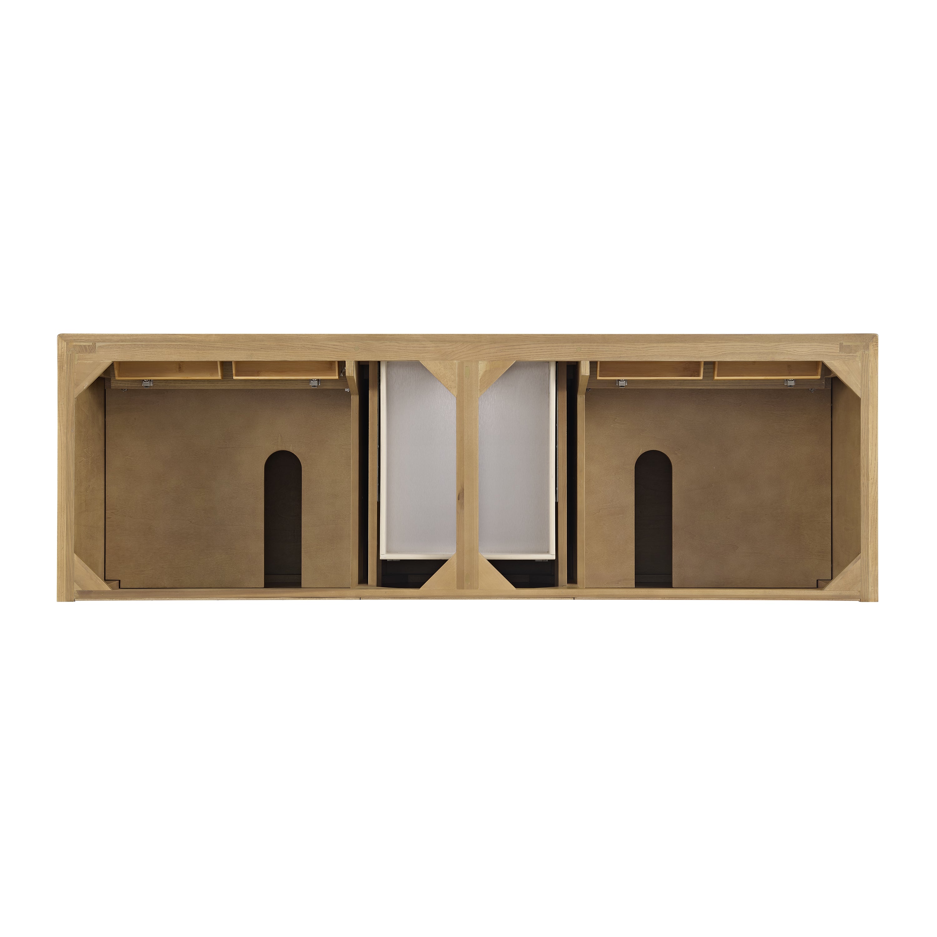 James Martin Lorelai 72" Double Vanity in Light Natural Oak with 3cm Countertop