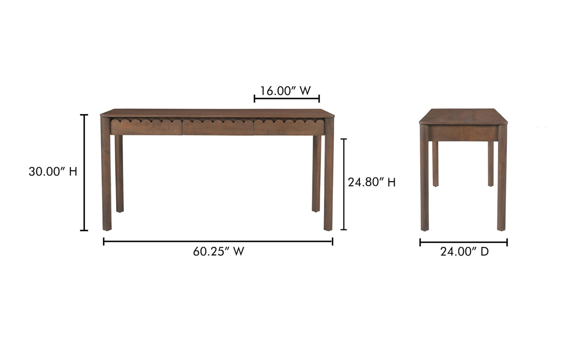 Moes Wiley Desk Vintage GZ-1169