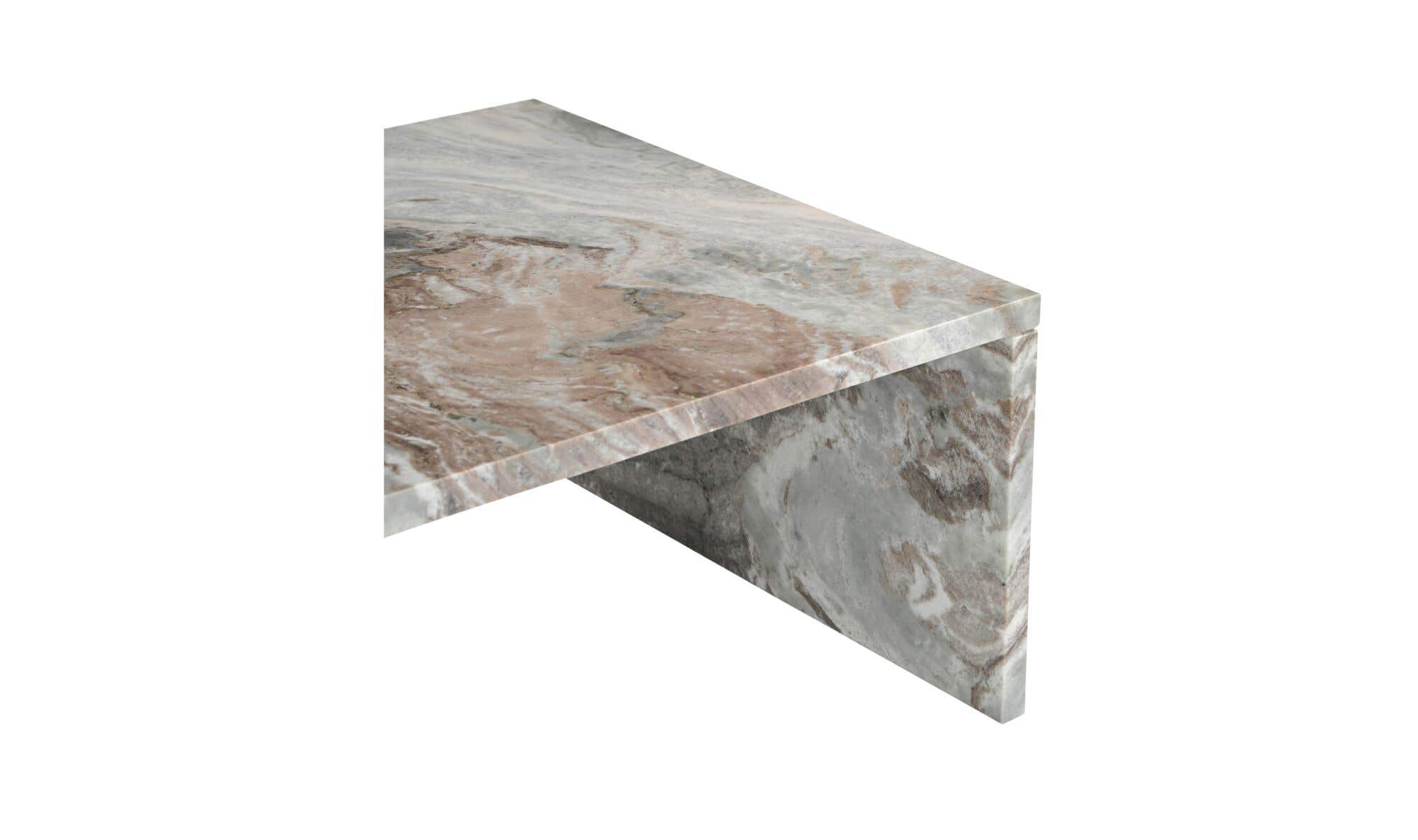 Moes Rosa Coffee Table Torrento Marble GZ-1189