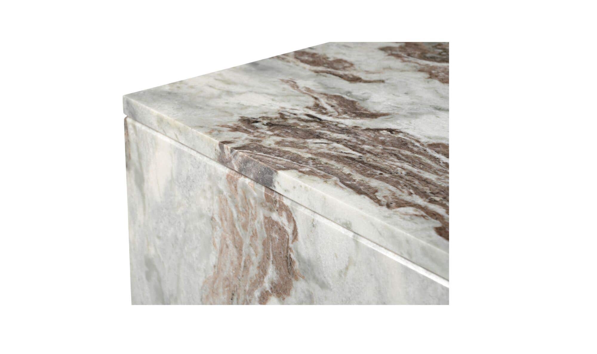 Moes Rosa Coffee Table Torrento Marble GZ-1189