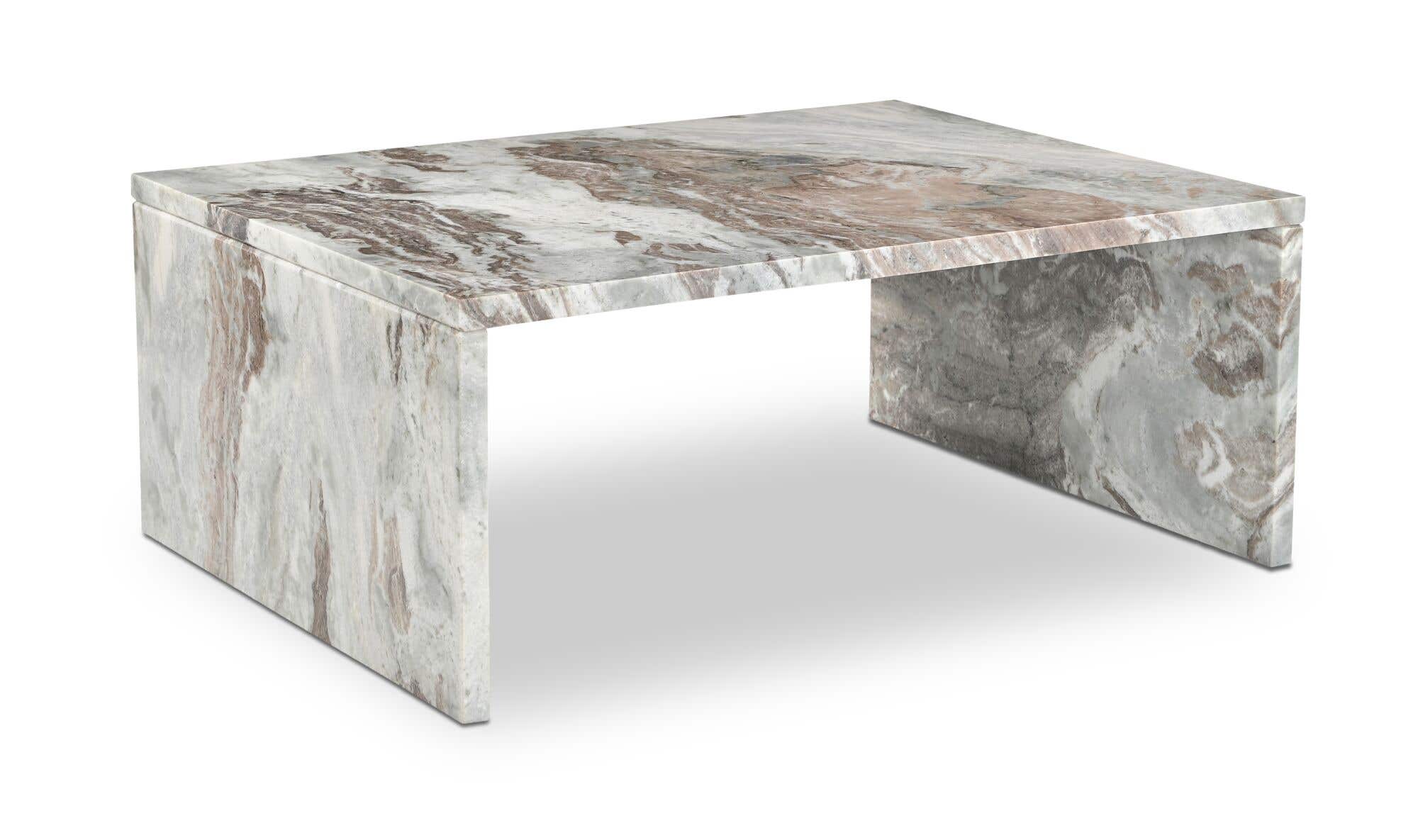 Moes Rosa Coffee Table Torrento Marble GZ-1189