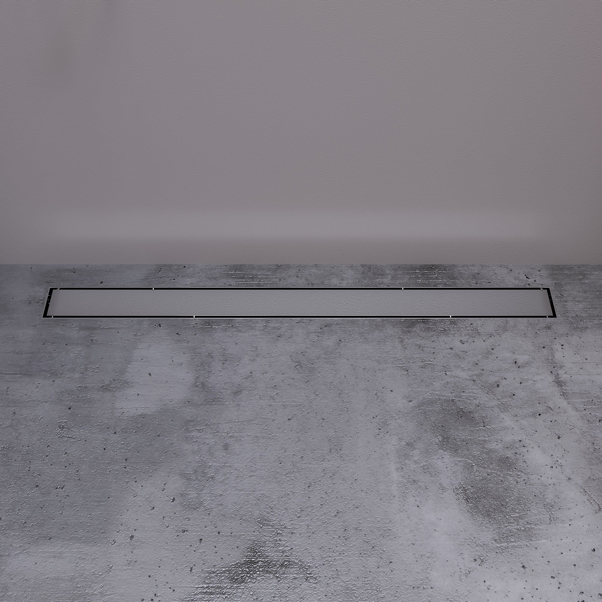 ALFI brand  ABLD32B-PSS 32" Modern Polished Stainless Steel Linear Shower Drain with Solid Cover