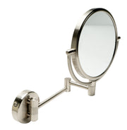 ALFI brand ABM8WR 8" Round Wall Mounted 5x Magnify Cosmetic Mirror