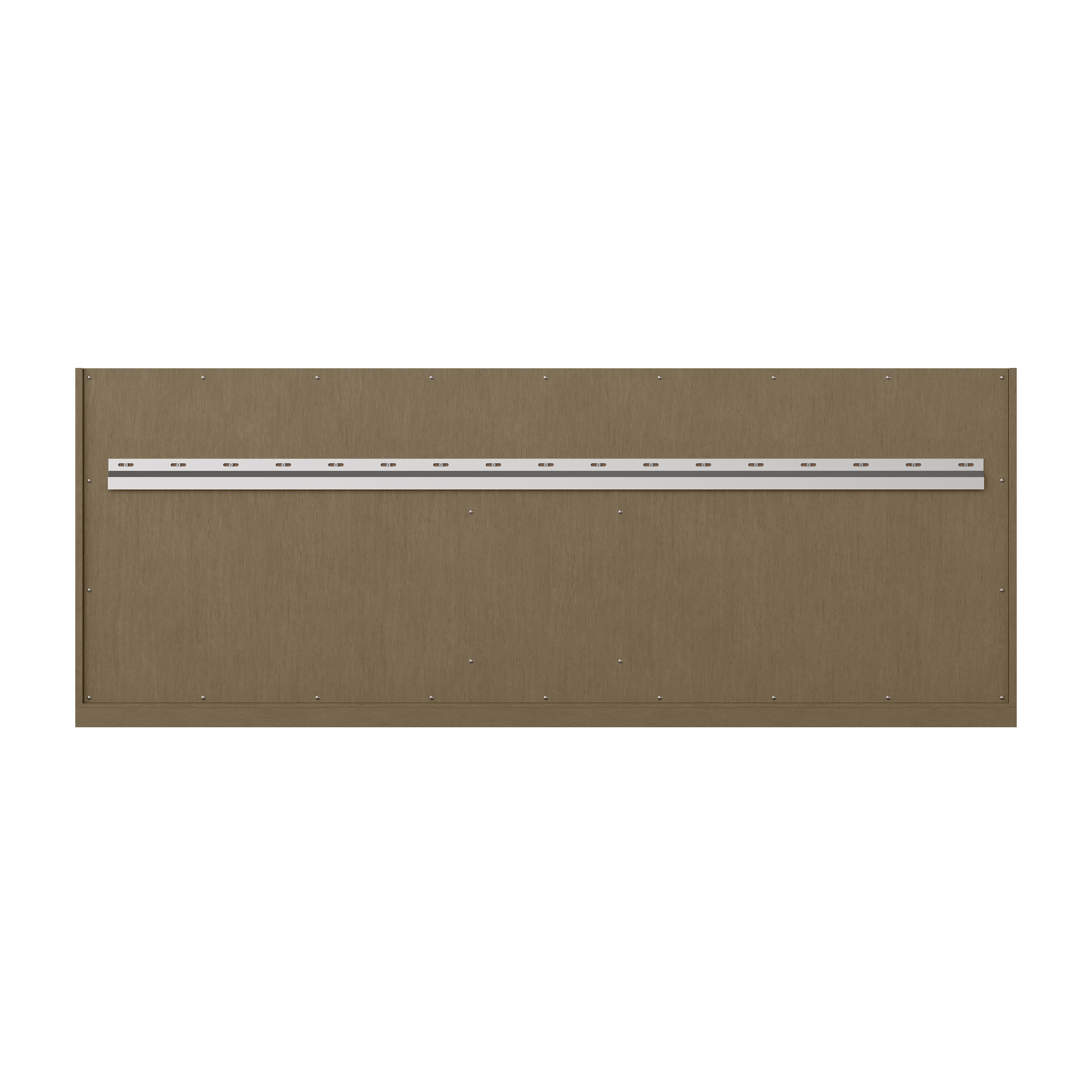 James Martin Chicago 72" Double Vanity in Walnut Whisper with 3cm Countertop and FreePower Wireless Charger