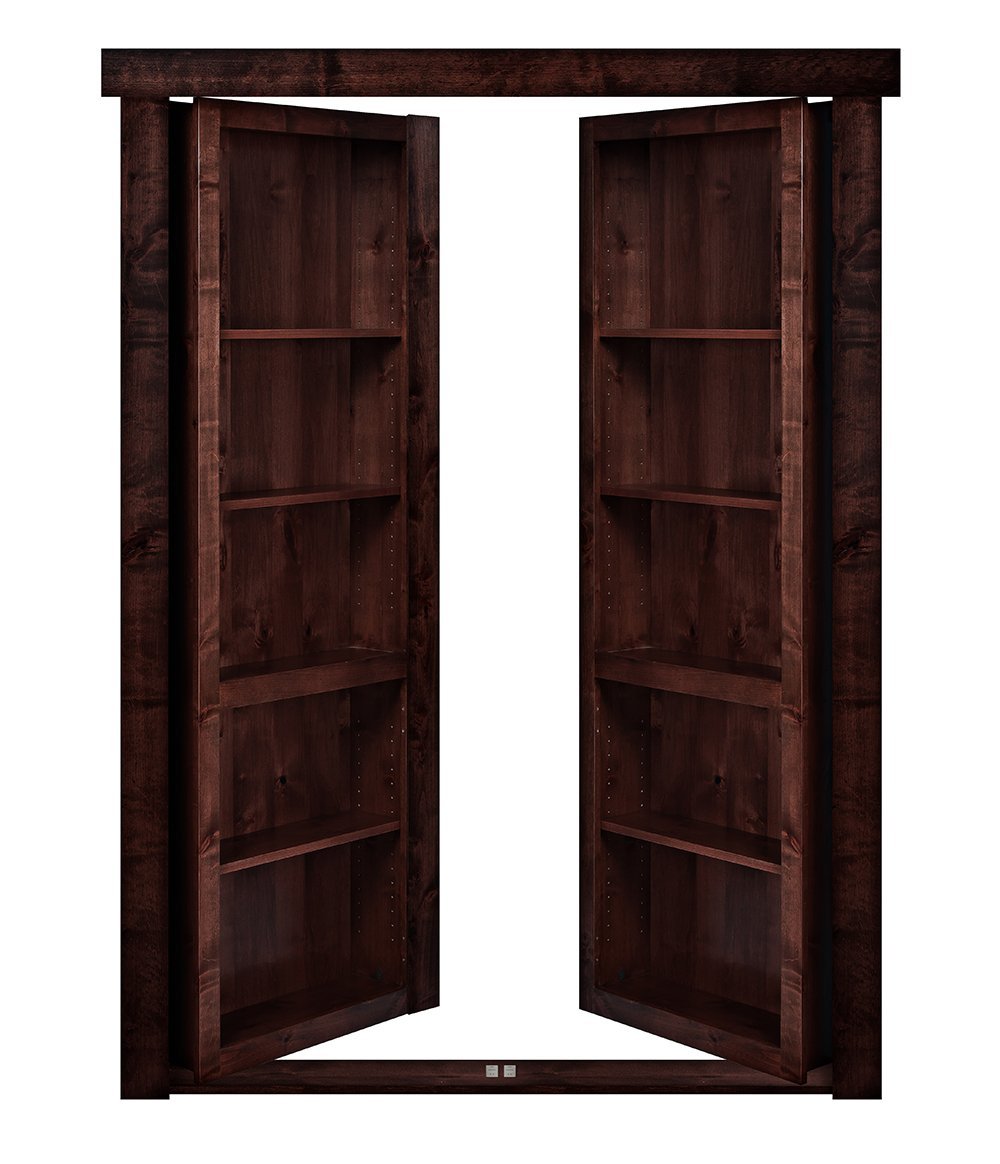 Hidden Knotty Alder French Door by Murphy Door